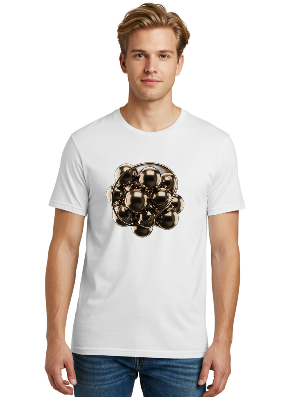 Metallic-Spheres Men'S Graphic Tee, 100% Cotton, Comfortable Casual Summer Wear, Machine Washable, Vintage Camera, Old Camera, Antique Camera, Black Camera, Classic Photography, Photography Equipment, Nostalgic Device, Film Camera, Camera Art Bam882