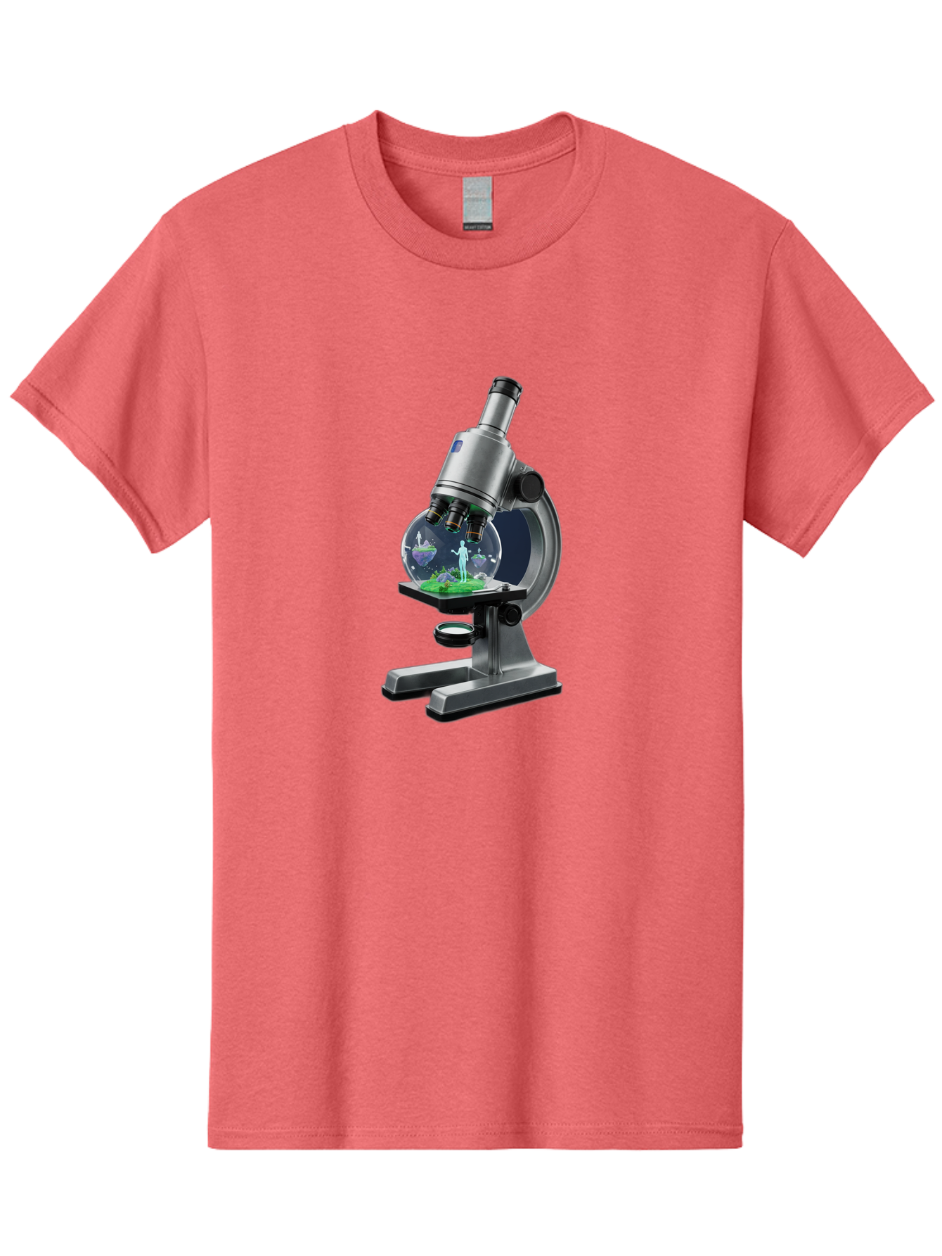 Microscope Men'S Graphic Tee, 100% Cotton, Comfortable Casual Summer Wear, Machine Washable, Vintage Camera, Old Camera, Antique Camera, Black Camera, Classic Photography, Photography Equipment, Nostalgic Device, Film Camera, Camera Art Bam884