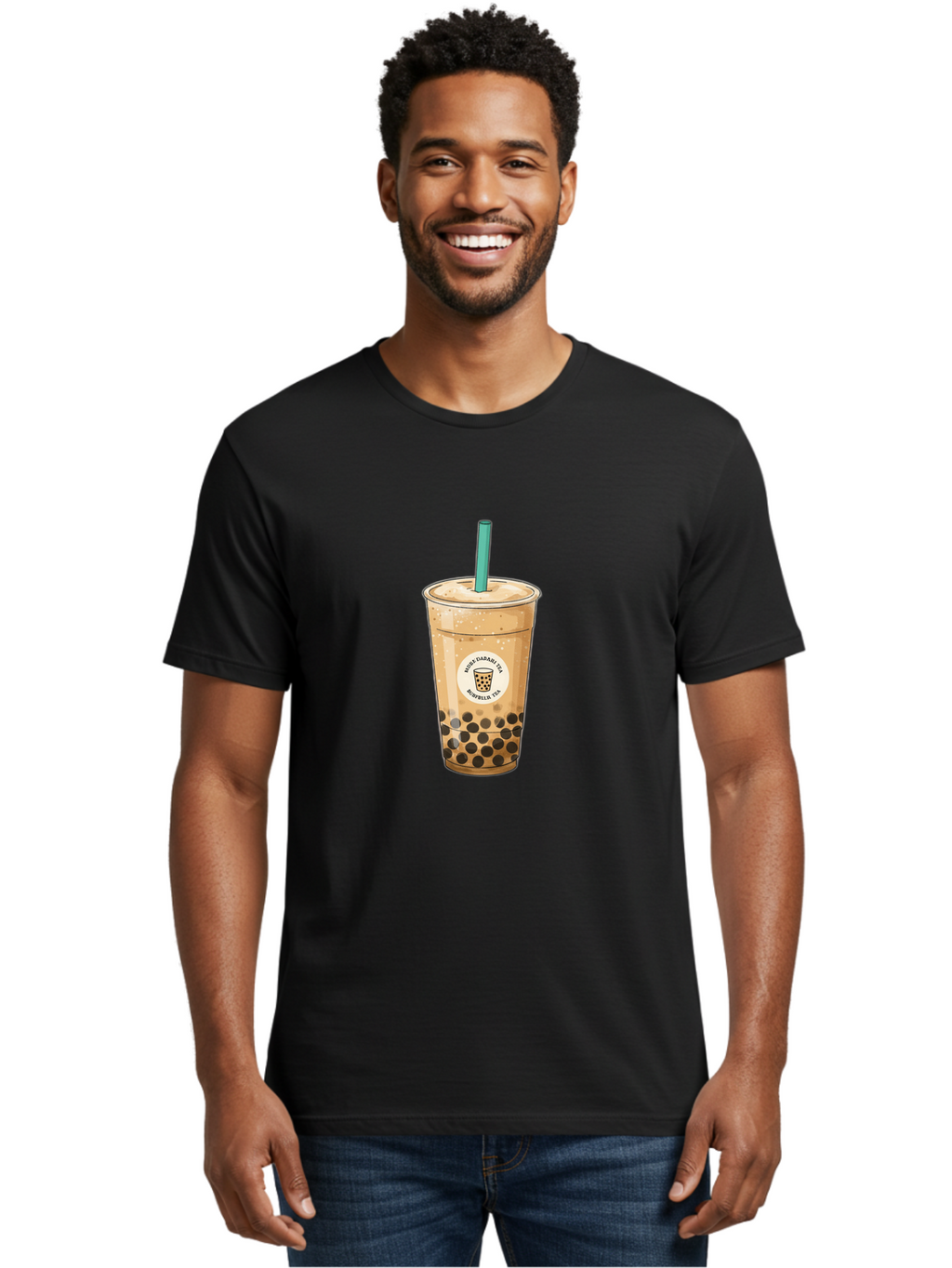 Milk-Darable-Bubble-Tea Men'S Graphic Tee, 100% Cotton, Comfortable Casual Summer Wear, Machine Washable, Vintage Camera, Old Camera, Antique Camera, Black Camera, Classic Photography, Photography Equipment, Nostalgic Device, Film Camera, Bam887