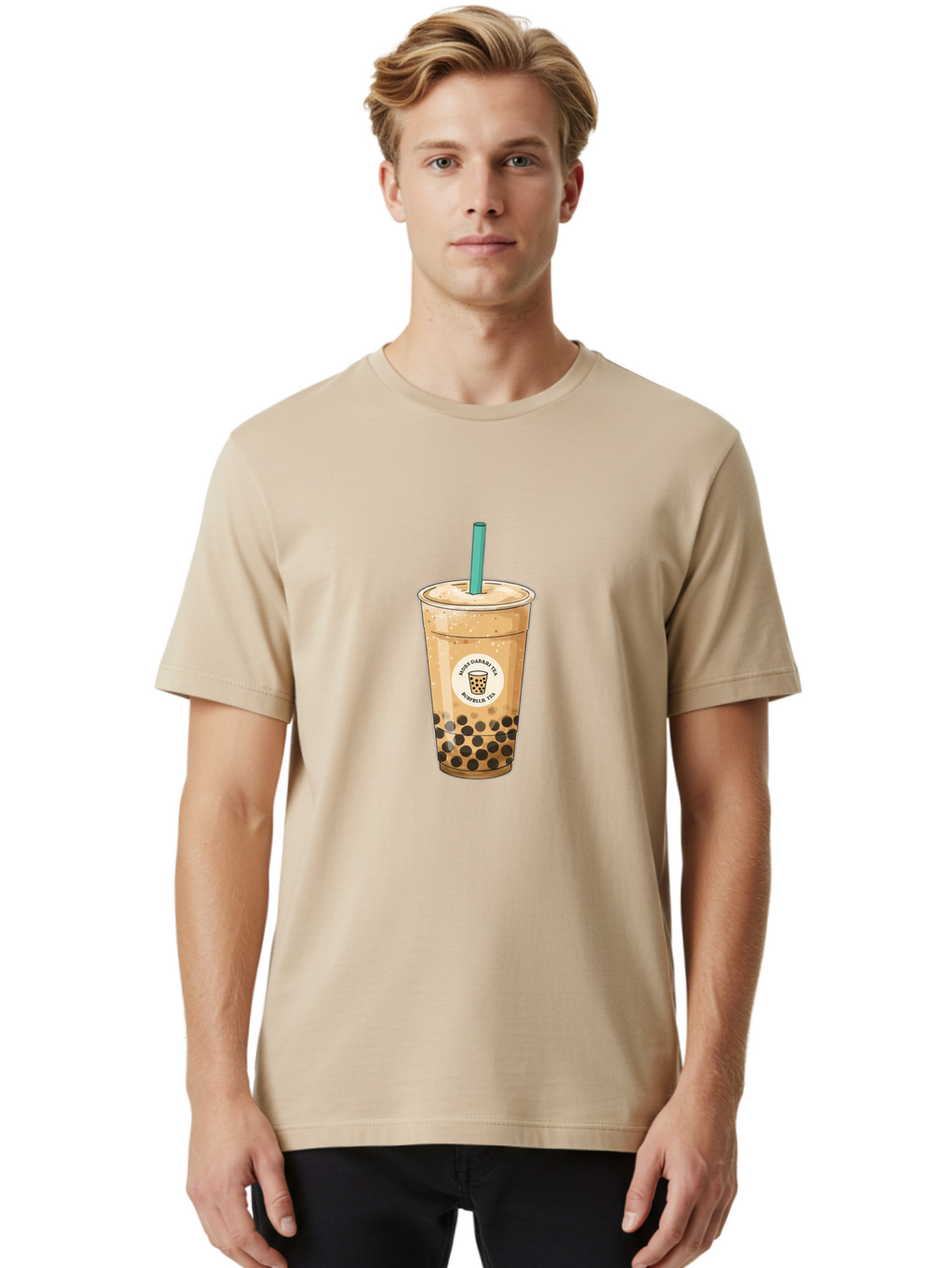 Milk-Darable-Bubble-Tea Men'S Graphic Tee, 100% Cotton, Comfortable Casual Summer Wear, Machine Washable, Vintage Camera, Old Camera, Antique Camera, Black Camera, Classic Photography, Photography Equipment, Nostalgic Device, Film Camera, Bam887