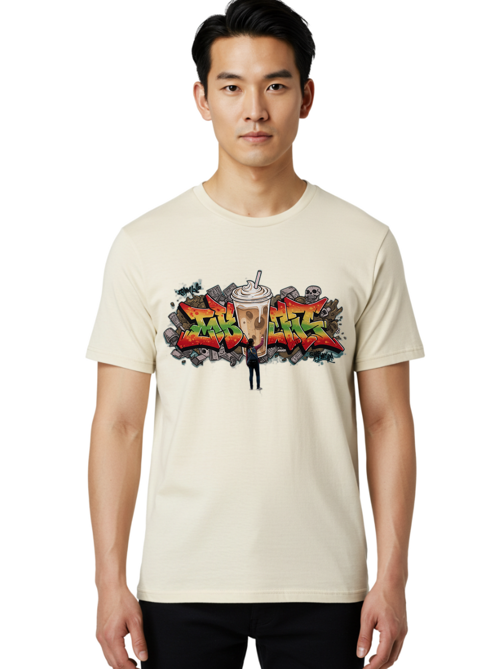 Milk-Shake Men'S Graphic Tee, 100% Cotton, Comfortable Casual Summer Wear, Machine Washable, Vintage Camera, Old Camera, Antique Camera, Black Camera, Classic Photography, Photography Equipment, Nostalgic Device, Film Camera, Camera Art Bam888