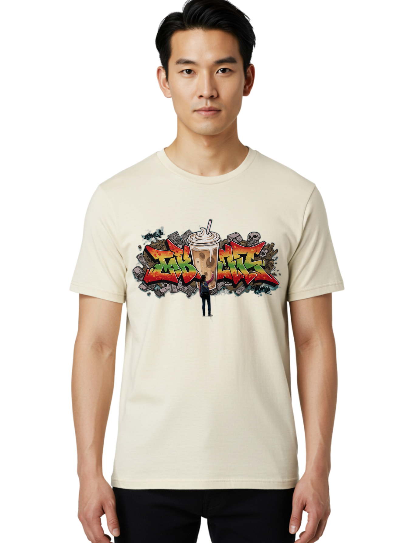 Milk-Shake Men'S Graphic Tee, 100% Cotton, Comfortable Casual Summer Wear, Machine Washable, Vintage Camera, Old Camera, Antique Camera, Black Camera, Classic Photography, Photography Equipment, Nostalgic Device, Film Camera, Camera Art Bam888