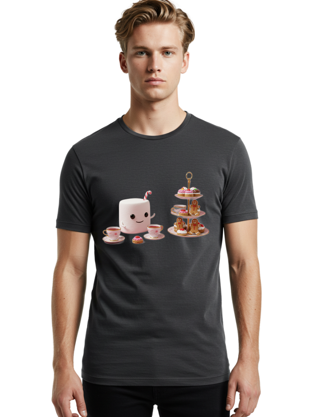 Miniature-Marshmallow-Tea Men'S Graphic Tee, 100% Cotton, Comfortable Casual Summer Wear, Machine Washable, Vintage Camera, Old Camera, Antique Camera, Black Camera, Classic Photography, Photography Equipment, Nostalgic Device, Film Camera, Bam890