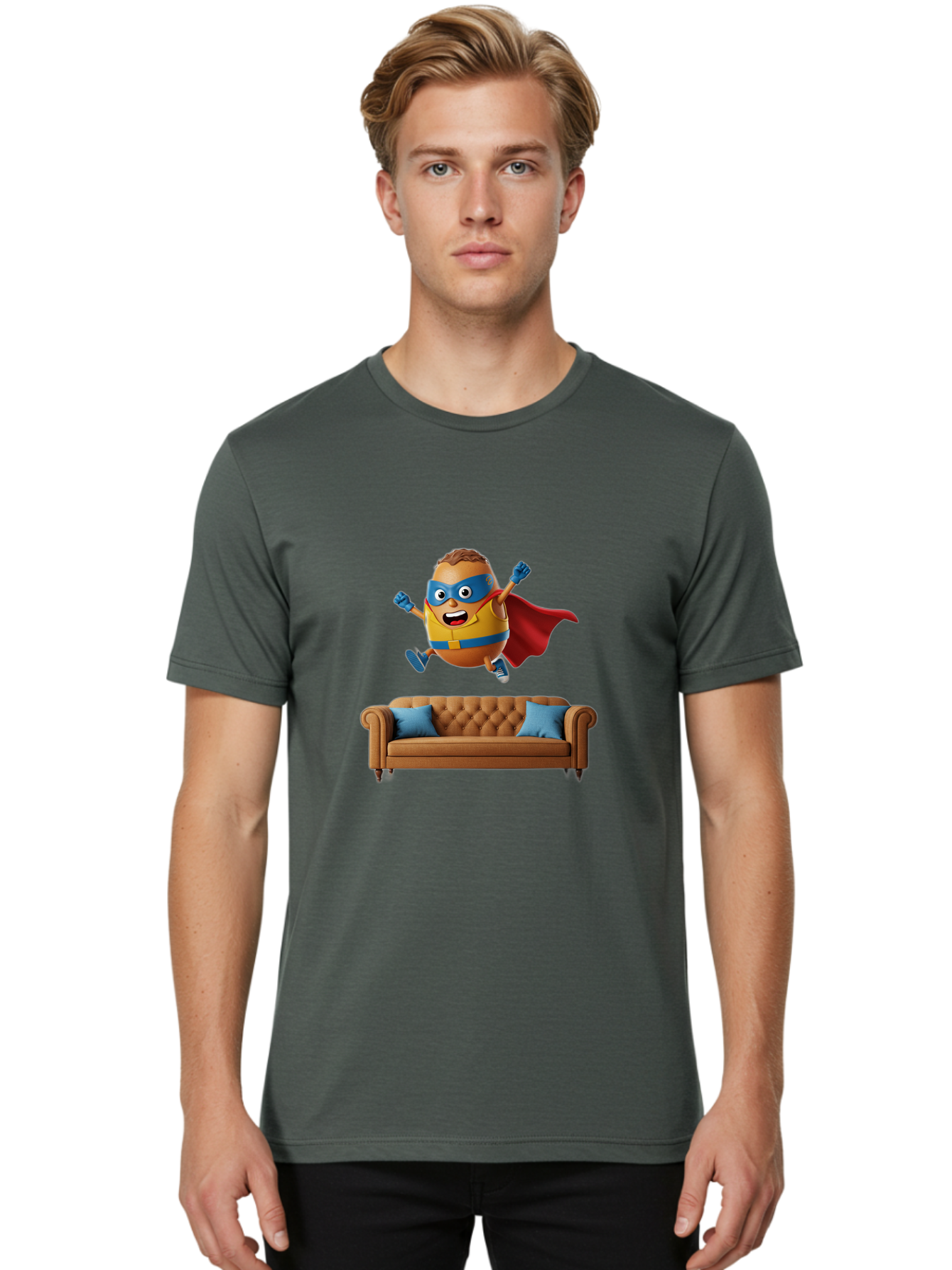 Minion-Superhero Men'S Graphic Tee, 100% Cotton, Comfortable Casual Summer Wear, Machine Washable, Vintage Camera, Old Camera, Antique Camera, Black Camera, Classic Photography, Photography Equipment, Nostalgic Device, Film Camera, Camera Art Bam891