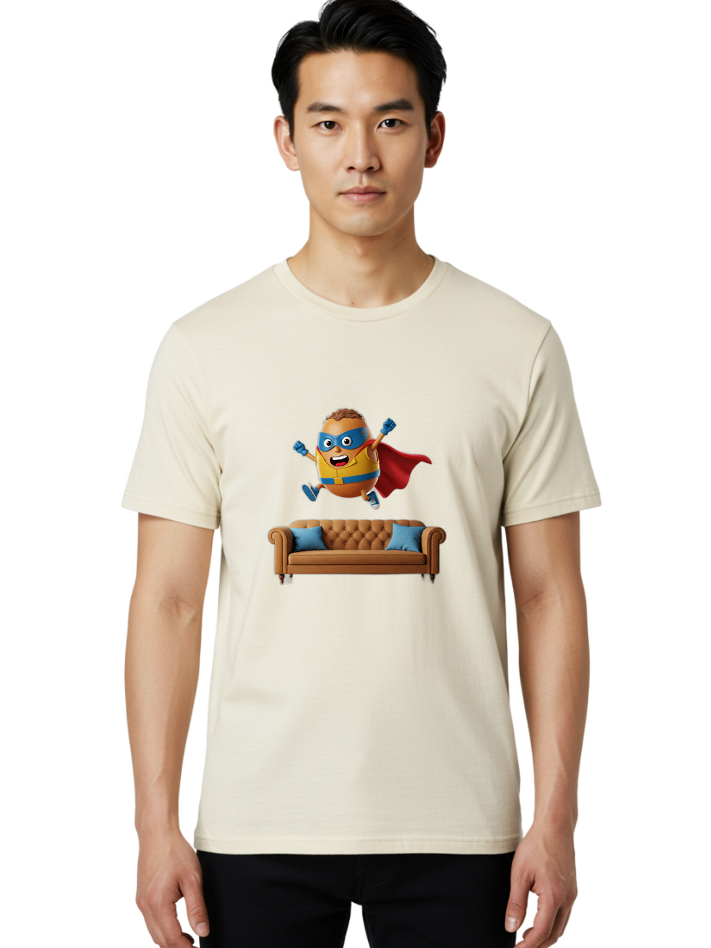 Minion-Superhero Men'S Graphic Tee, 100% Cotton, Comfortable Casual Summer Wear, Machine Washable, Vintage Camera, Old Camera, Antique Camera, Black Camera, Classic Photography, Photography Equipment, Nostalgic Device, Film Camera, Camera Art Bam891