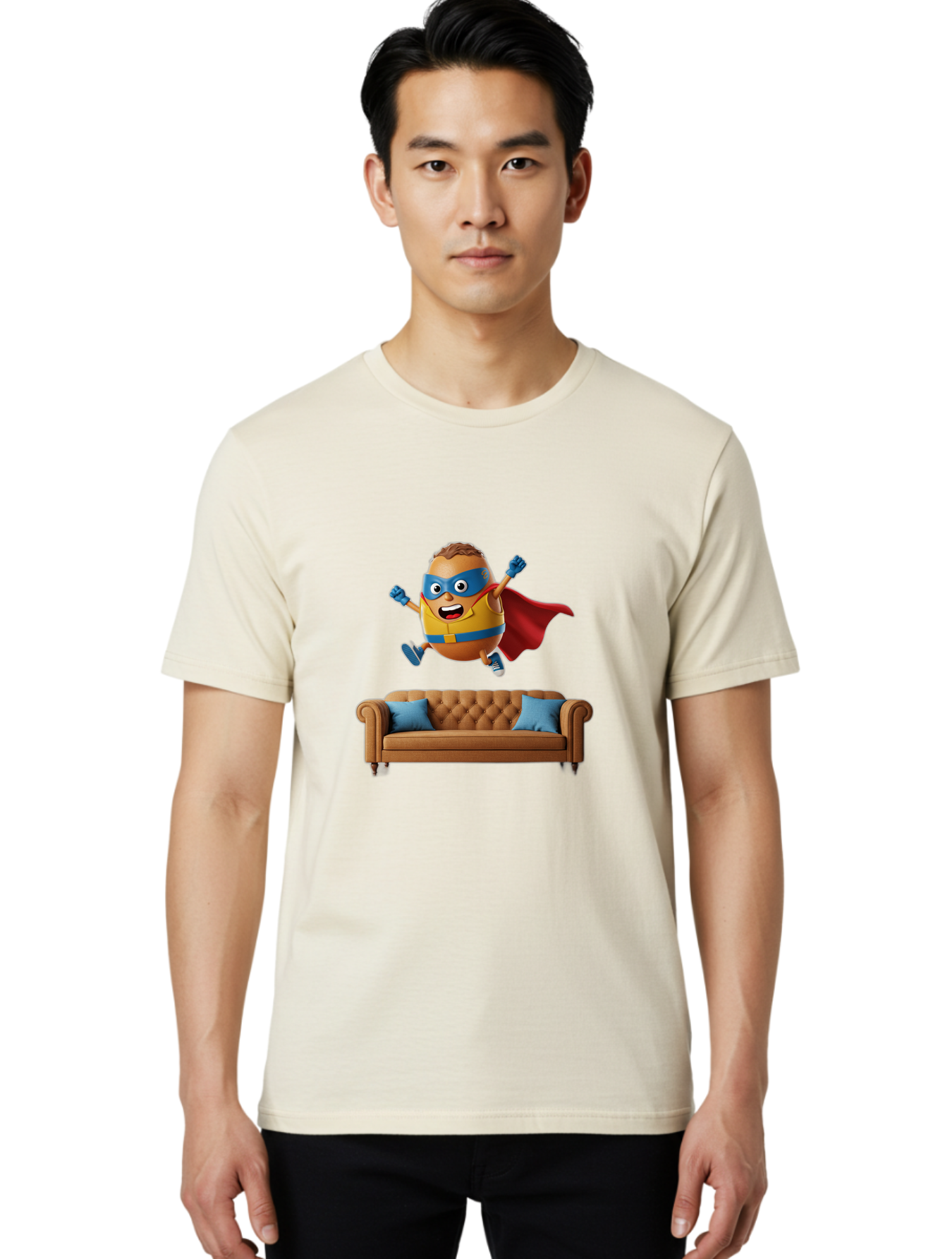 Minion-Superhero Men'S Graphic Tee, 100% Cotton, Comfortable Casual Summer Wear, Machine Washable, Vintage Camera, Old Camera, Antique Camera, Black Camera, Classic Photography, Photography Equipment, Nostalgic Device, Film Camera, Camera Art Bam891