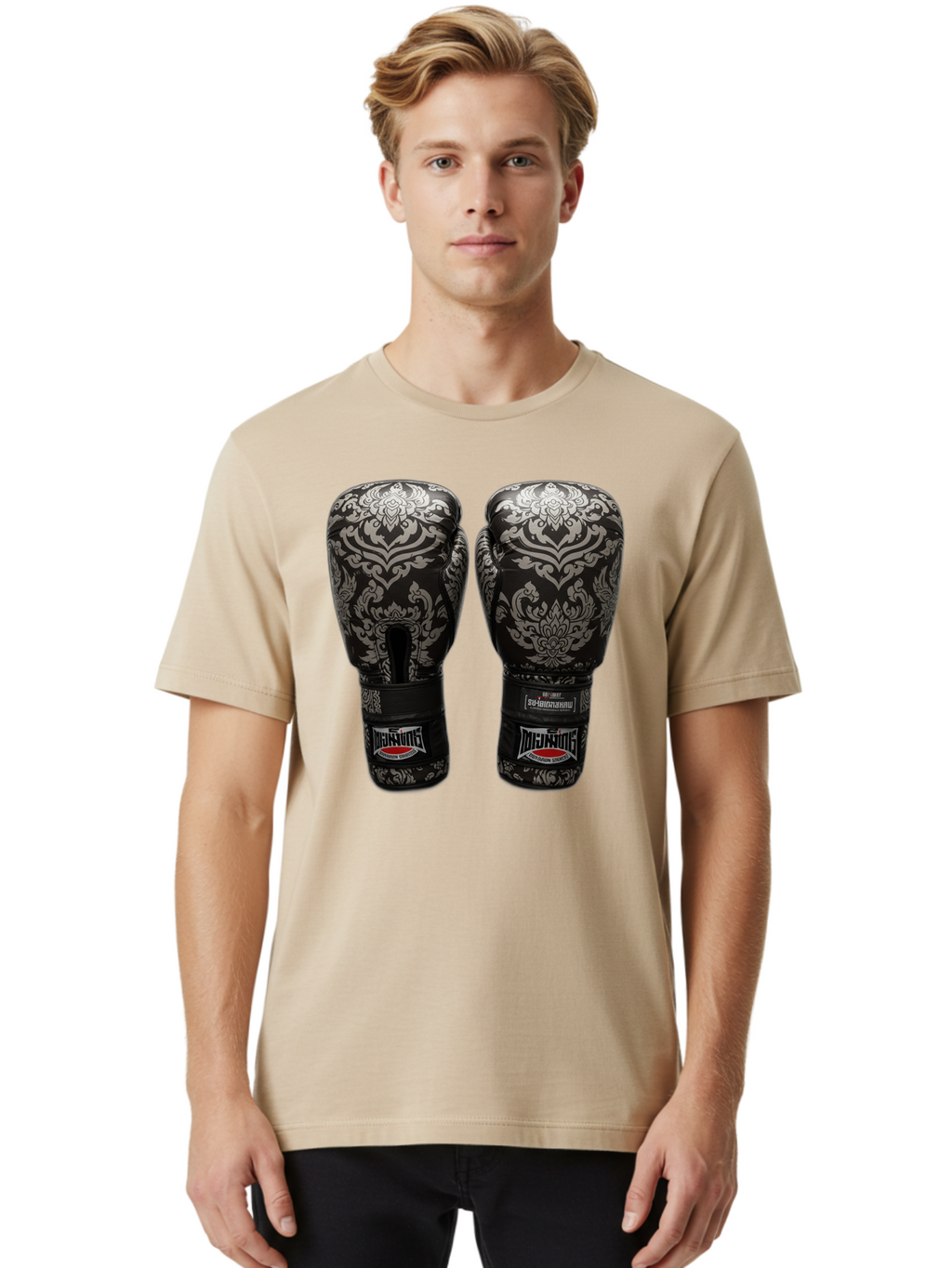 Mizuno-Boxing-Gloves Men'S Graphic Tee, 100% Cotton, Comfortable Casual Summer Wear, Machine Washable, Vintage Camera, Old Camera, Antique Camera, Black Camera, Classic Photography, Photography Equipment, Nostalgic Device, Film Camera, Bam893