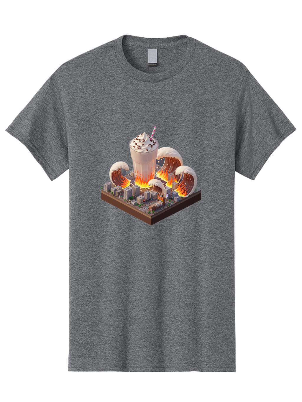 Mocha-Milkshake Men'S Graphic Tee, 100% Cotton, Comfortable Casual Summer Wear, Machine Washable, Vintage Camera, Old Camera, Antique Camera, Black Camera, Classic Photography, Photography Equipment, Nostalgic Device, Film Camera, Camera Art Bam894