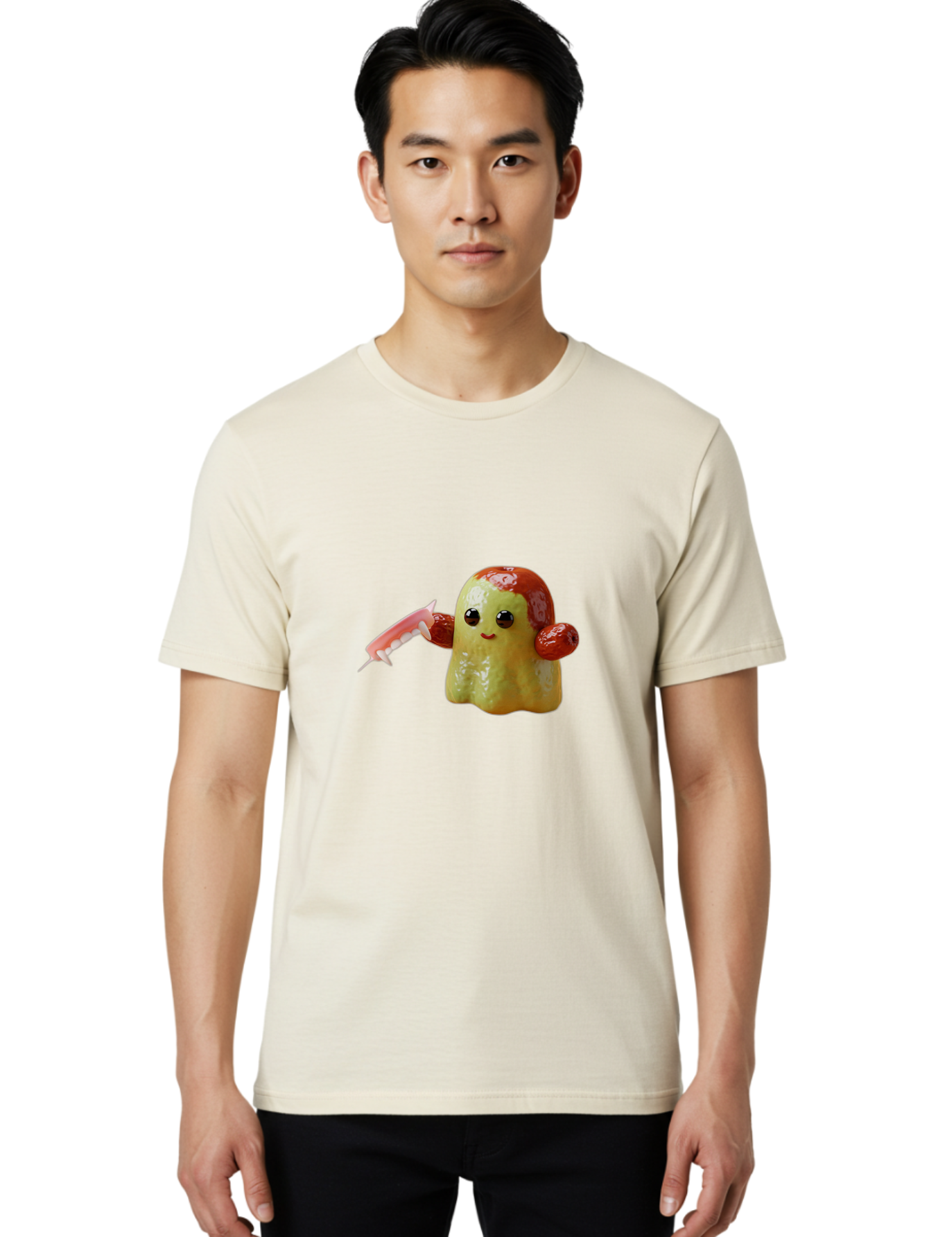 Mochi-Character Men'S Graphic Tee, 100% Cotton, Comfortable Casual Summer Wear, Machine Washable, Vintage Camera, Old Camera, Antique Camera, Black Camera, Classic Photography, Photography Equipment, Nostalgic Device, Film Camera, Camera Art Bam895