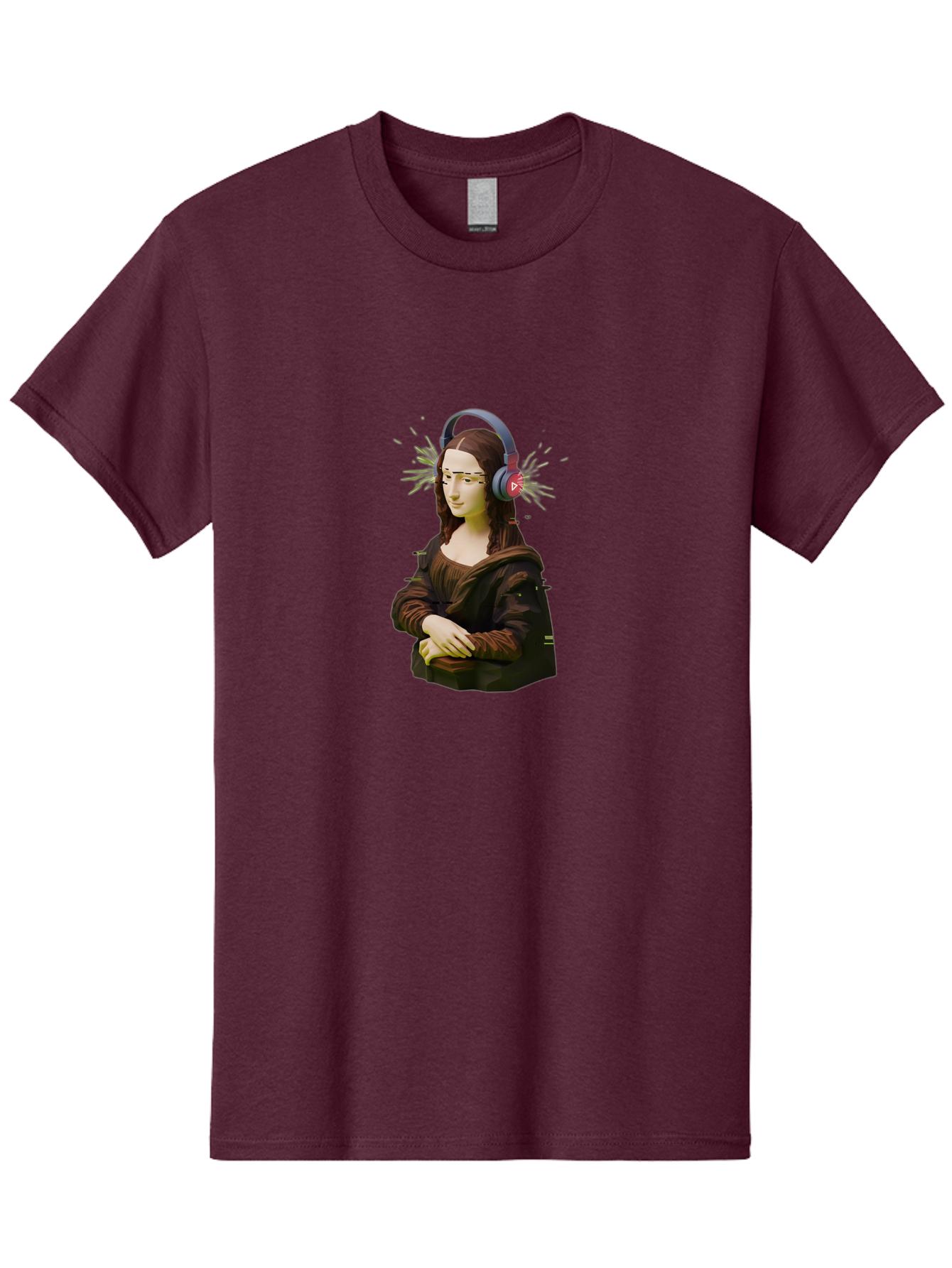 Mona-Lisa-5 Men'S Graphic Tee, 100% Cotton, Comfortable Casual Summer Wear, Machine Washable, Vintage Camera, Old Camera, Antique Camera, Black Camera, Classic Photography, Photography Equipment, Nostalgic Device, Film Camera, Camera Art Bam900