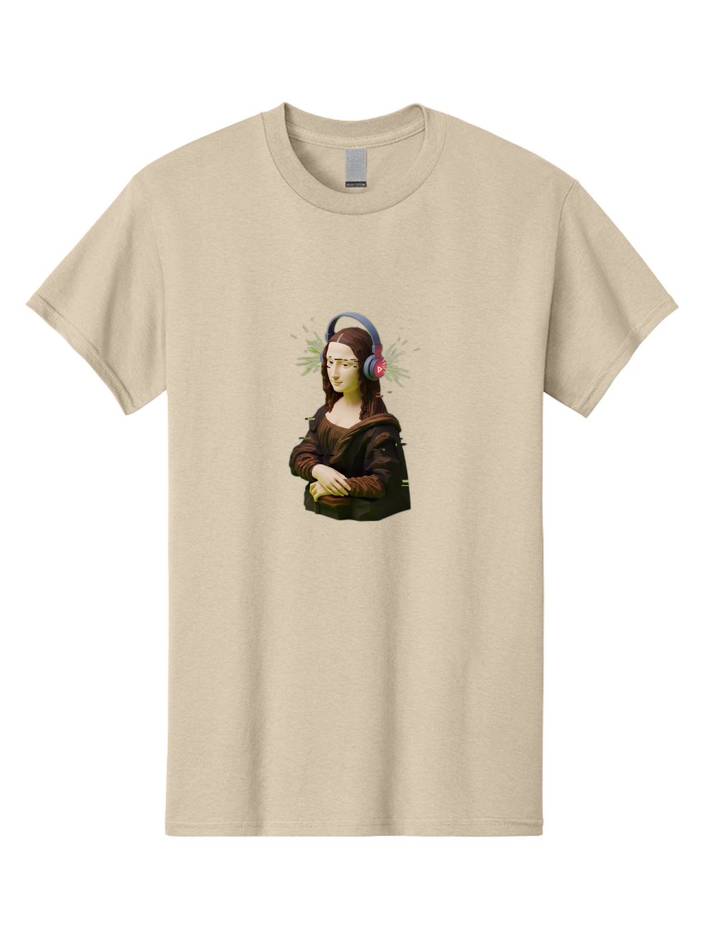 Mona-Lisa-5 Men'S Graphic Tee, 100% Cotton, Comfortable Casual Summer Wear, Machine Washable, Vintage Camera, Old Camera, Antique Camera, Black Camera, Classic Photography, Photography Equipment, Nostalgic Device, Film Camera, Camera Art Bam900