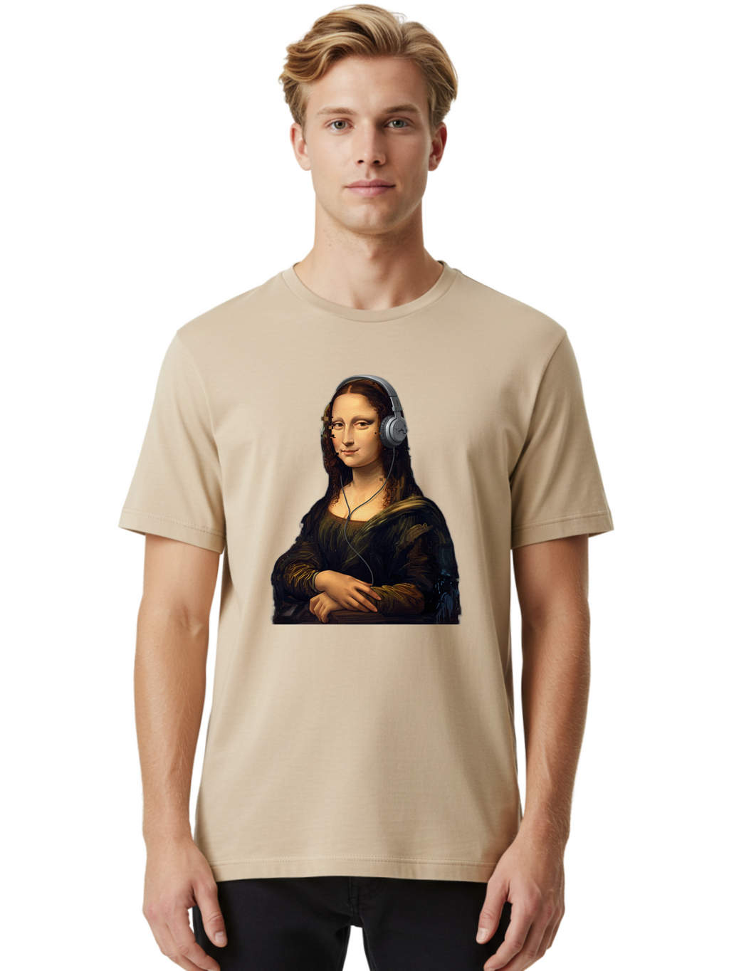 Mona-Lisa Men'S Graphic Tee, 100% Cotton, Comfortable Casual Summer Wear, Machine Washable, Vintage Camera, Old Camera, Antique Camera, Black Camera, Classic Photography, Photography Equipment, Nostalgic Device, Film Camera, Camera Art Bam913