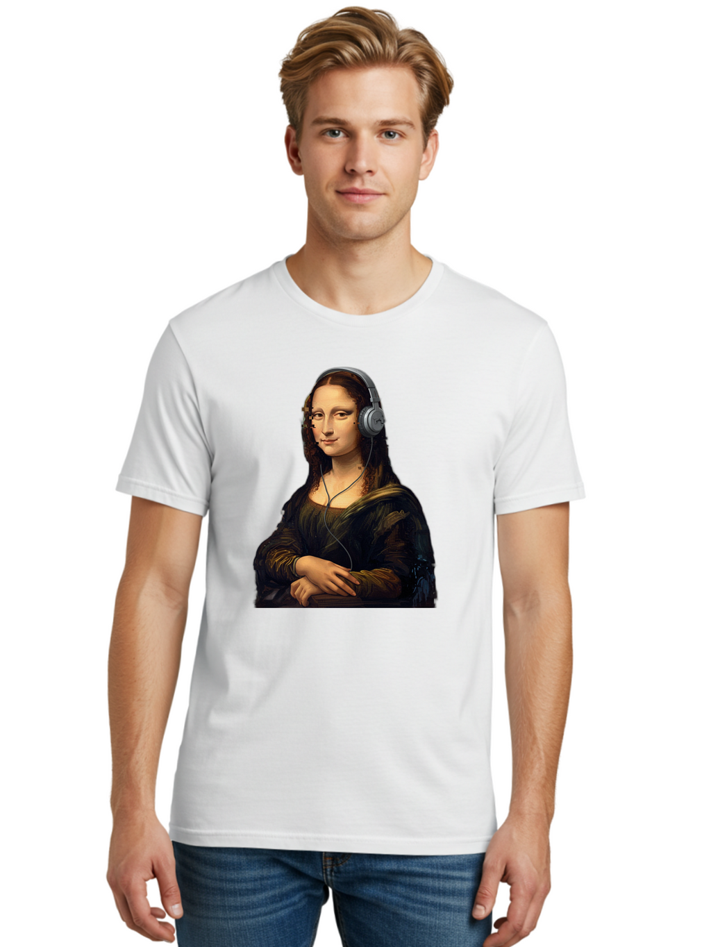 Mona-Lisa Men'S Graphic Tee, 100% Cotton, Comfortable Casual Summer Wear, Machine Washable, Vintage Camera, Old Camera, Antique Camera, Black Camera, Classic Photography, Photography Equipment, Nostalgic Device, Film Camera, Camera Art Bam913