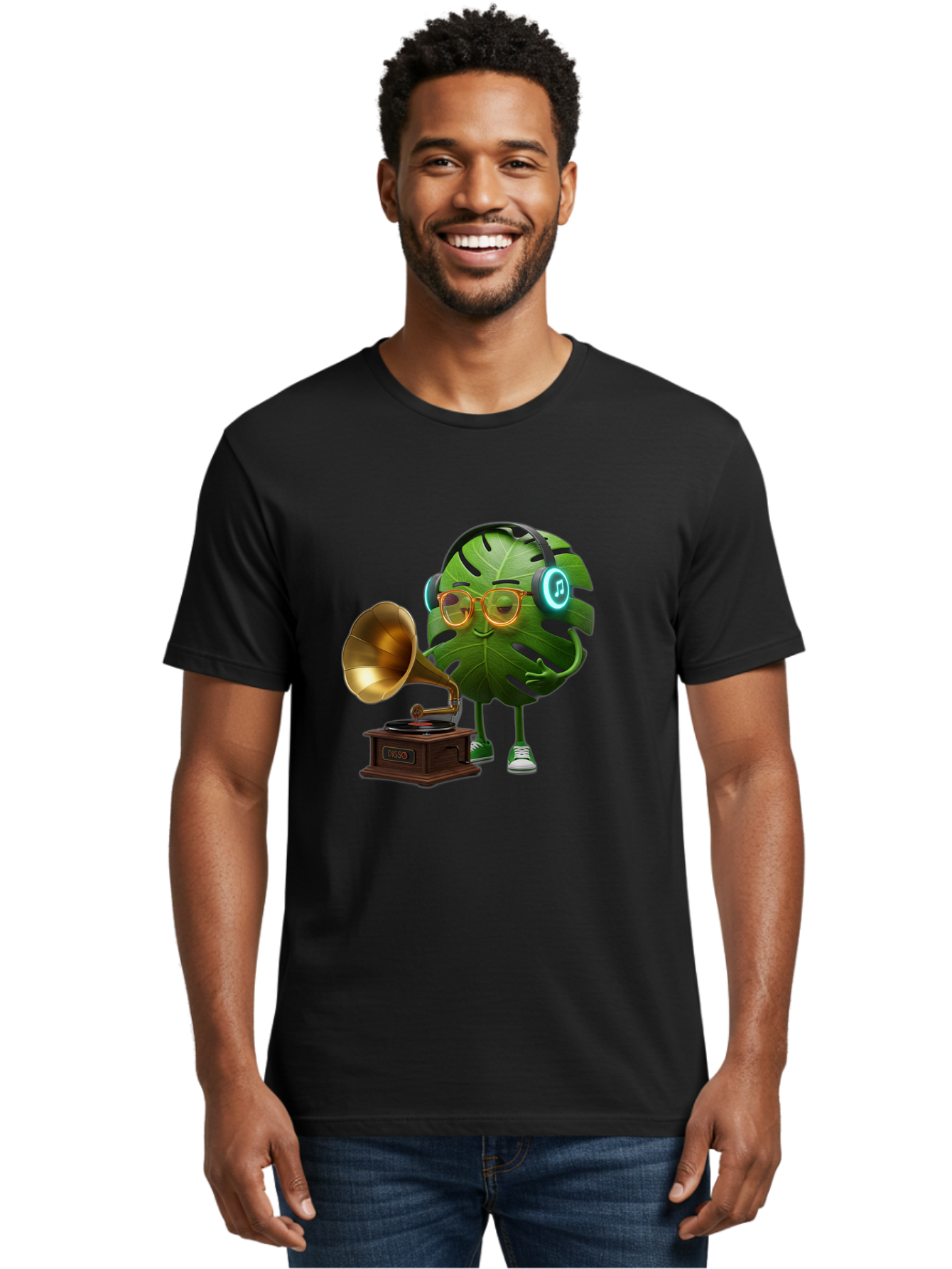 Monster-Leaf Men'S Graphic Tee, 100% Cotton, Comfortable Casual Summer Wear, Machine Washable, Vintage Camera, Old Camera, Antique Camera, Black Camera, Classic Photography, Photography Equipment, Nostalgic Device, Film Camera, Camera Art Bam917