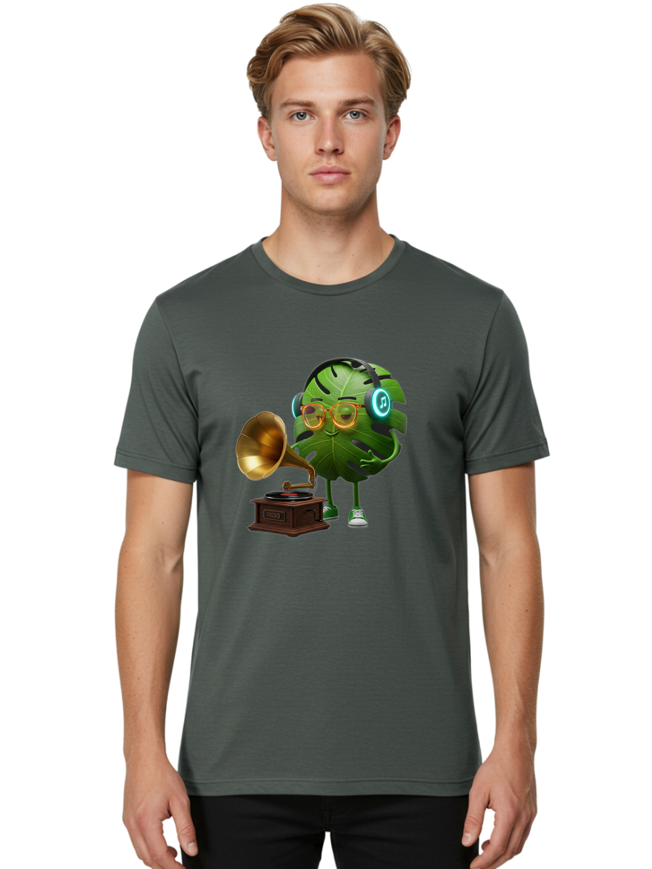 Monster-Leaf Men'S Graphic Tee, 100% Cotton, Comfortable Casual Summer Wear, Machine Washable, Vintage Camera, Old Camera, Antique Camera, Black Camera, Classic Photography, Photography Equipment, Nostalgic Device, Film Camera, Camera Art Bam917