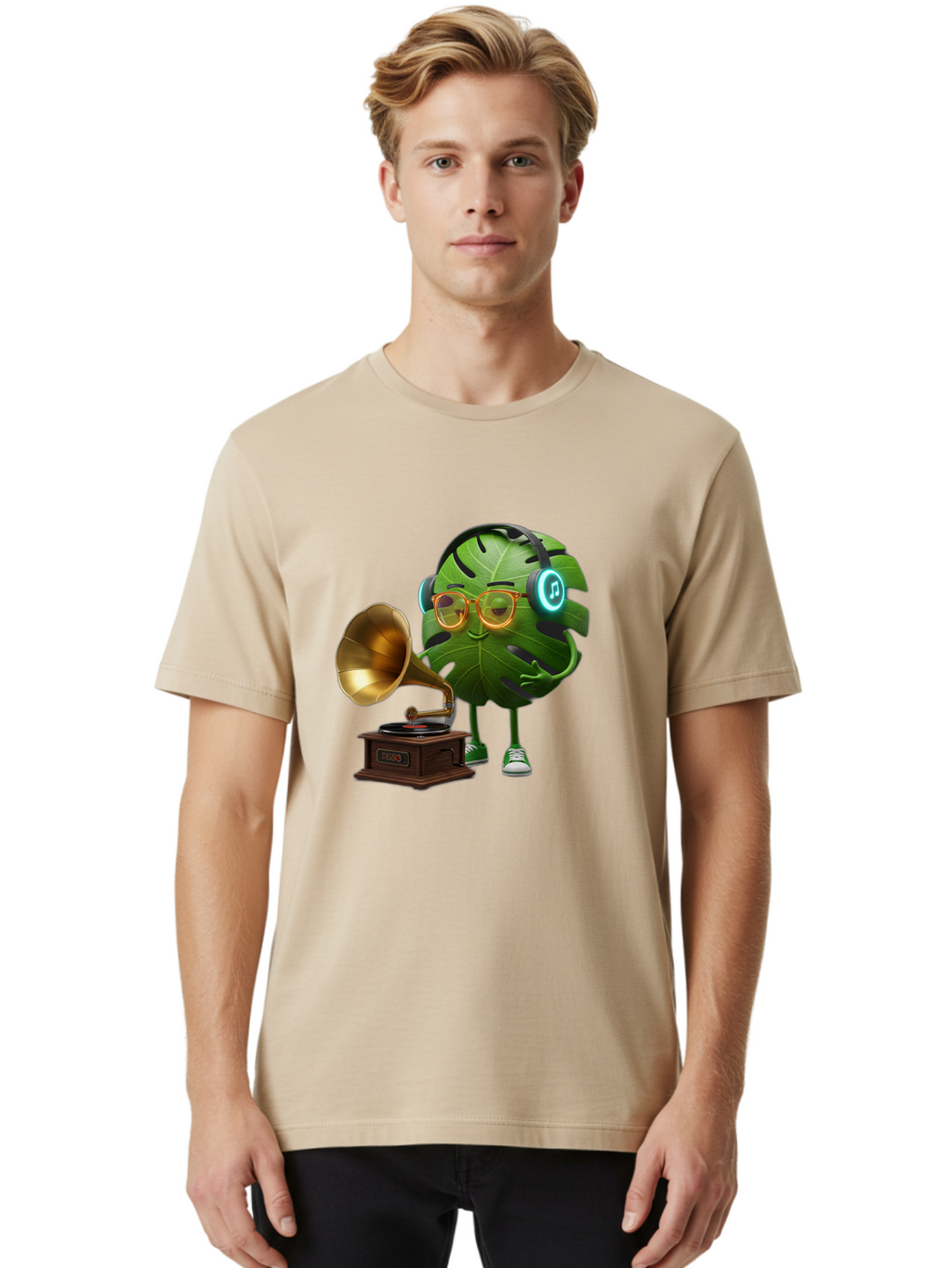 Monster-Leaf Men'S Graphic Tee, 100% Cotton, Comfortable Casual Summer Wear, Machine Washable, Vintage Camera, Old Camera, Antique Camera, Black Camera, Classic Photography, Photography Equipment, Nostalgic Device, Film Camera, Camera Art Bam917