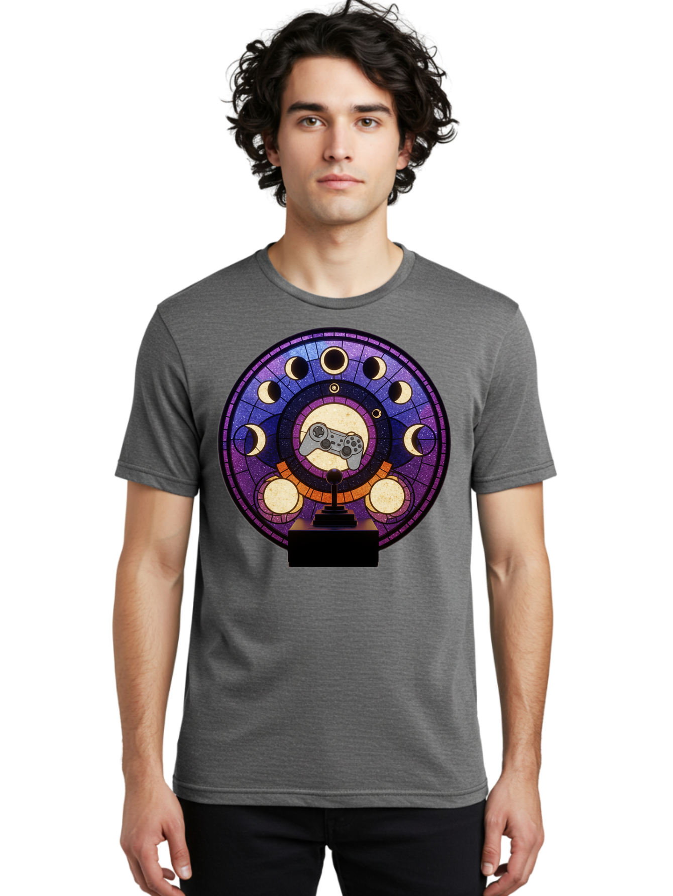 Moon-Phases-The-Game-Award Men'S Graphic Tee, 100% Cotton, Comfortable Casual Summer Wear, Machine Washable, Vintage Camera, Old Camera, Antique Camera, Black Camera, Classic Photography, Photography Equipment, Nostalgic Device, Film Camera, Bam921