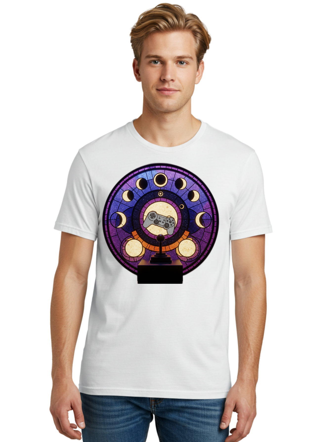 Moon-Phases-The-Game-Award Men'S Graphic Tee, 100% Cotton, Comfortable Casual Summer Wear, Machine Washable, Vintage Camera, Old Camera, Antique Camera, Black Camera, Classic Photography, Photography Equipment, Nostalgic Device, Film Camera, Bam921