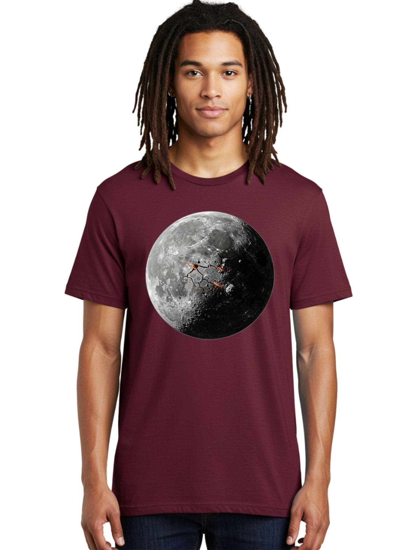 Moon-Surface Men'S Graphic Tee, 100% Cotton, Comfortable Casual Summer Wear, Machine Washable, Vintage Camera, Old Camera, Antique Camera, Black Camera, Classic Photography, Photography Equipment, Nostalgic Device, Film Camera, Camera Art Bam925