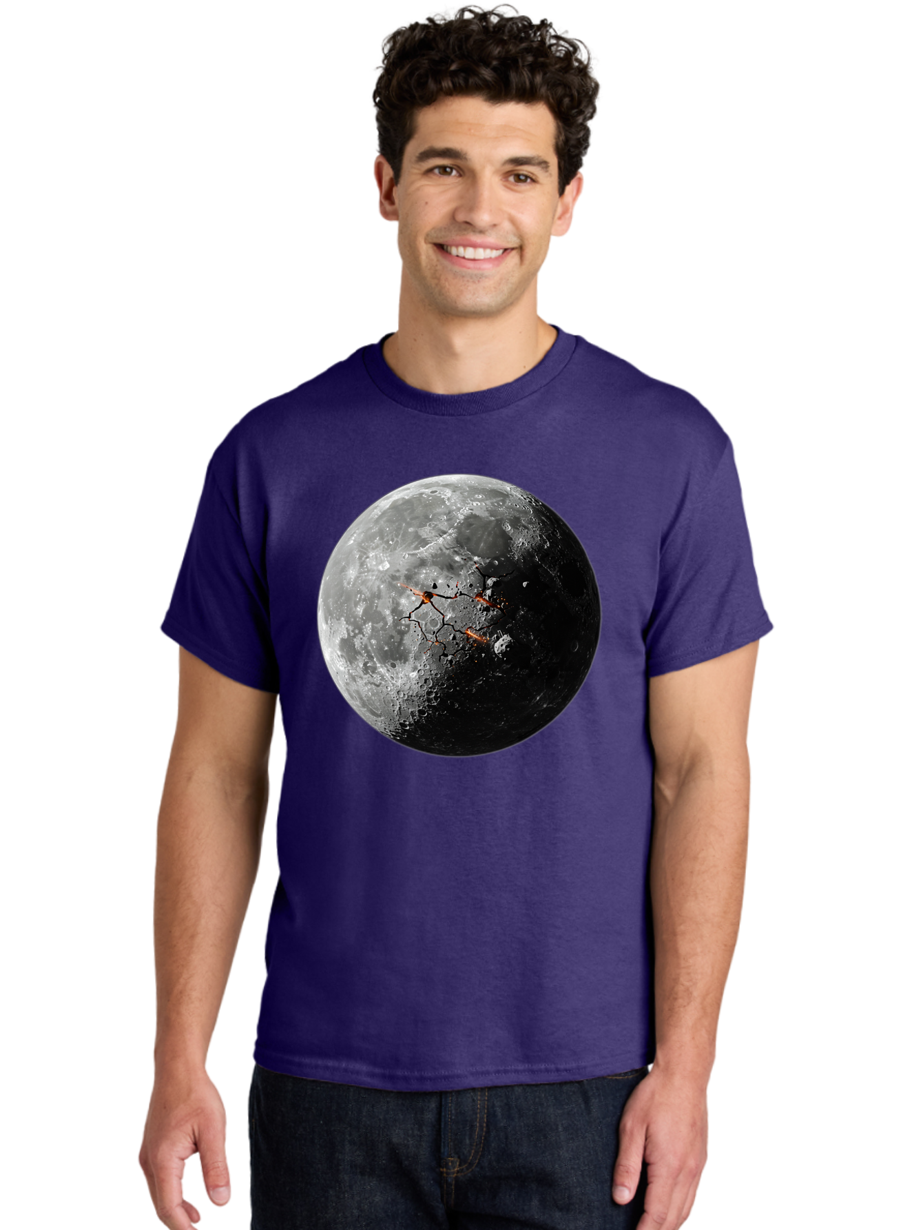 Moon-Surface Men'S Graphic Tee, 100% Cotton, Comfortable Casual Summer Wear, Machine Washable, Vintage Camera, Old Camera, Antique Camera, Black Camera, Classic Photography, Photography Equipment, Nostalgic Device, Film Camera, Camera Art Bam925