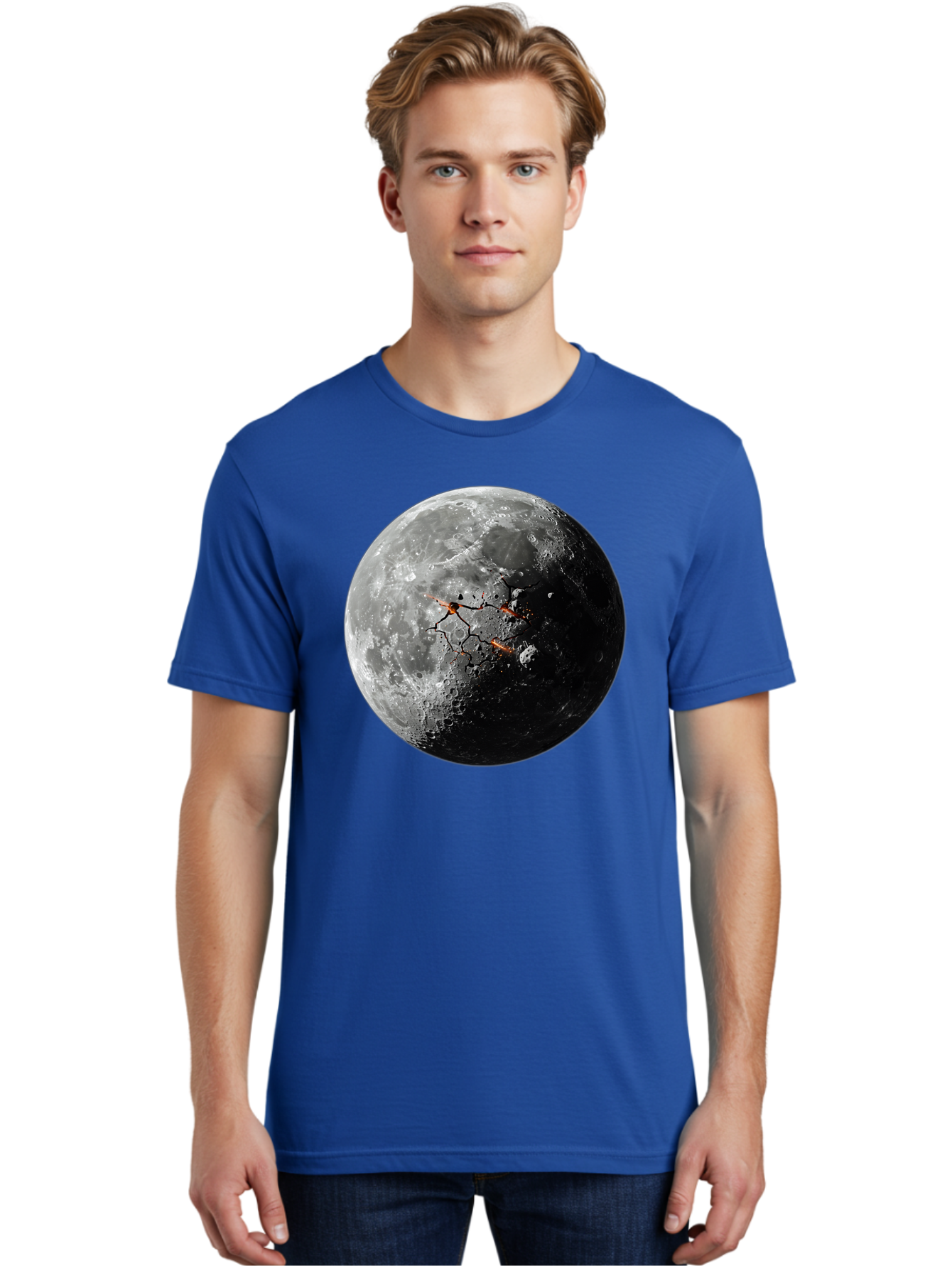 Moon-Surface Men'S Graphic Tee, 100% Cotton, Comfortable Casual Summer Wear, Machine Washable, Vintage Camera, Old Camera, Antique Camera, Black Camera, Classic Photography, Photography Equipment, Nostalgic Device, Film Camera, Camera Art Bam925