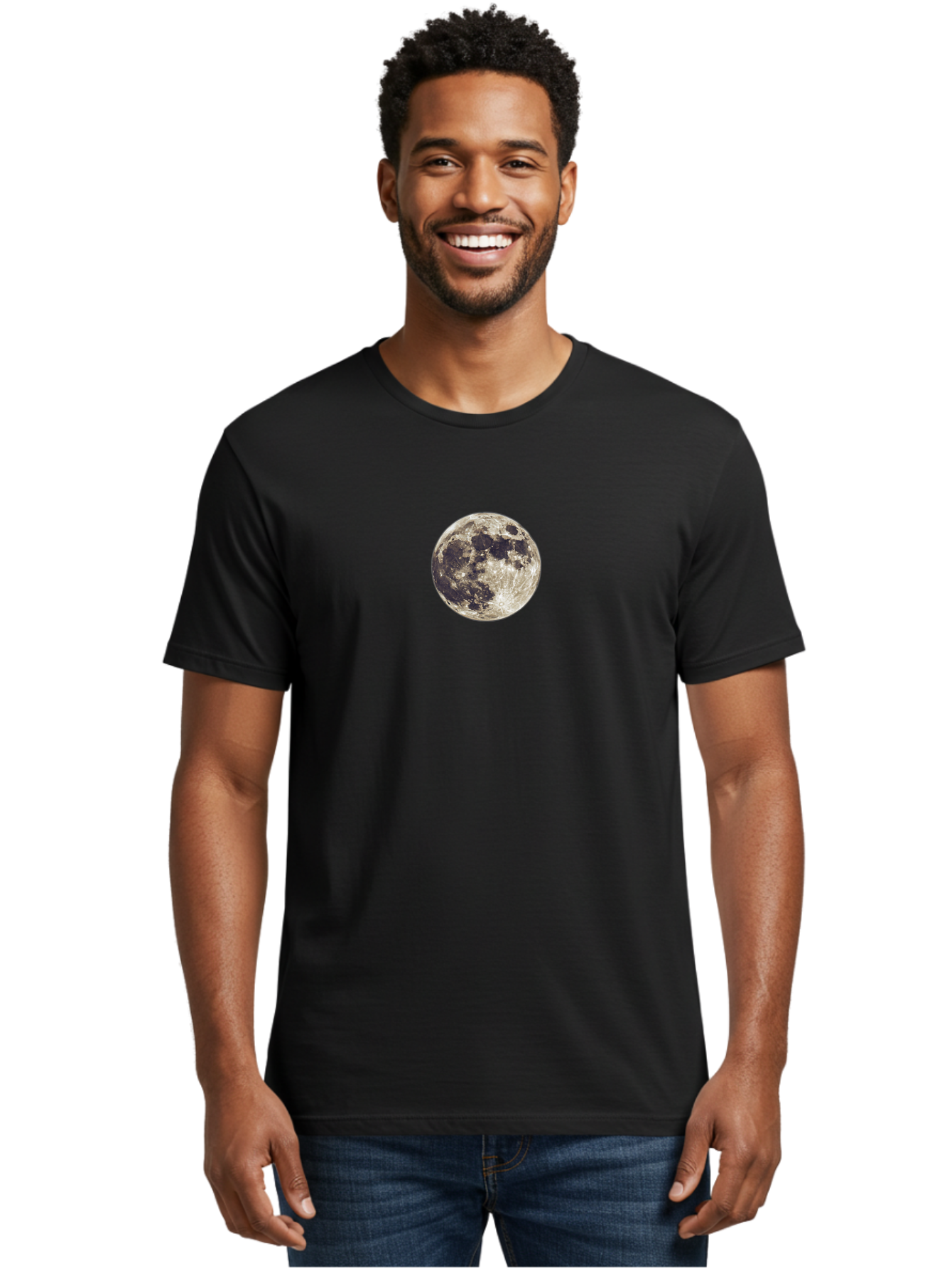 Moon Men'S Graphic Tee, 100% Cotton, Comfortable Casual Summer Wear, Machine Washable, Vintage Camera, Old Camera, Antique Camera, Black Camera, Classic Photography, Photography Equipment, Nostalgic Device, Film Camera, Camera Art Bam926