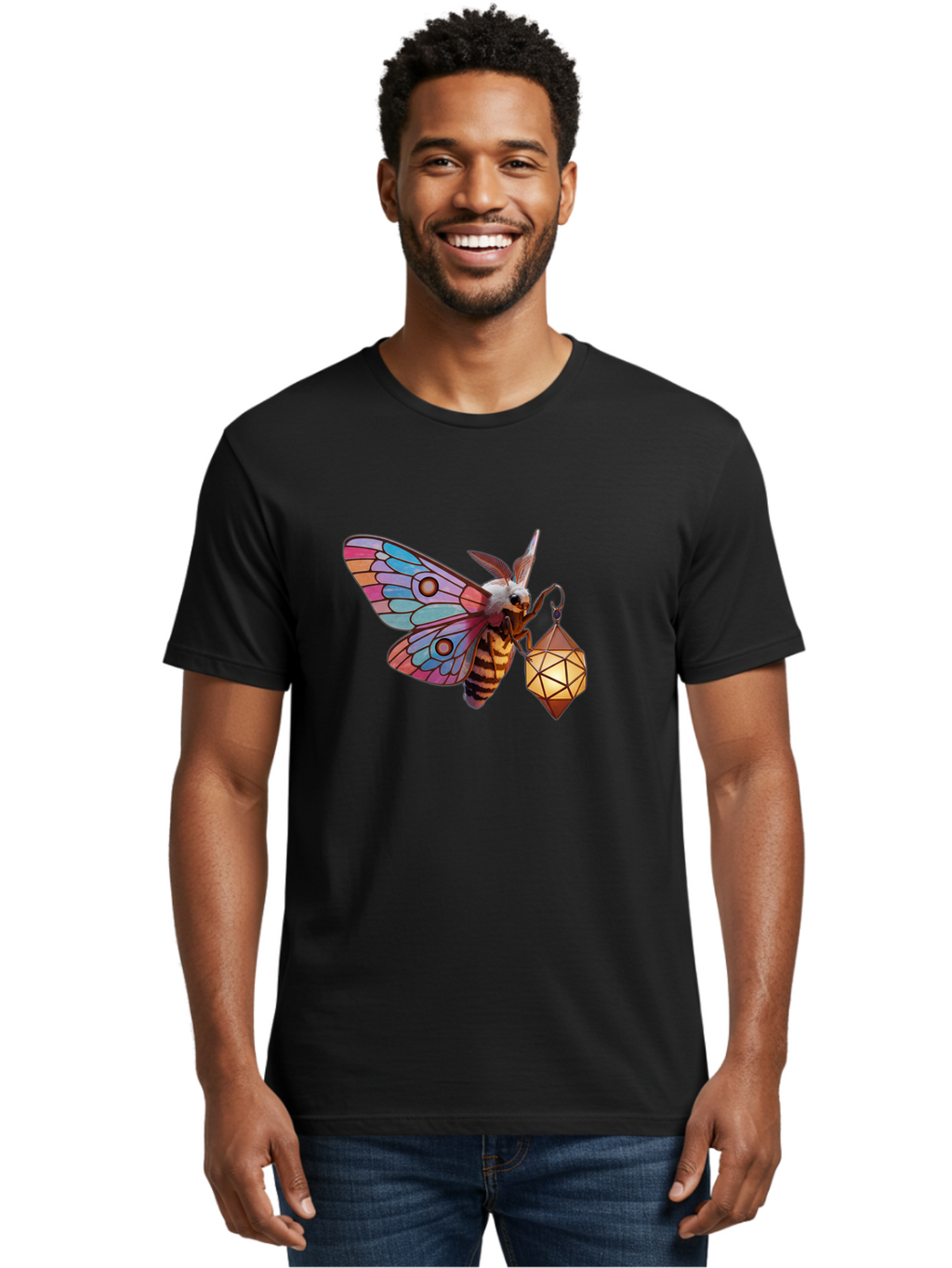 Moth-Lantern Men'S Graphic Tee, 100% Cotton, Comfortable Casual Summer Wear, Machine Washable, Vintage Camera, Old Camera, Antique Camera, Black Camera, Classic Photography, Photography Equipment, Nostalgic Device, Film Camera, Camera Art Bam931