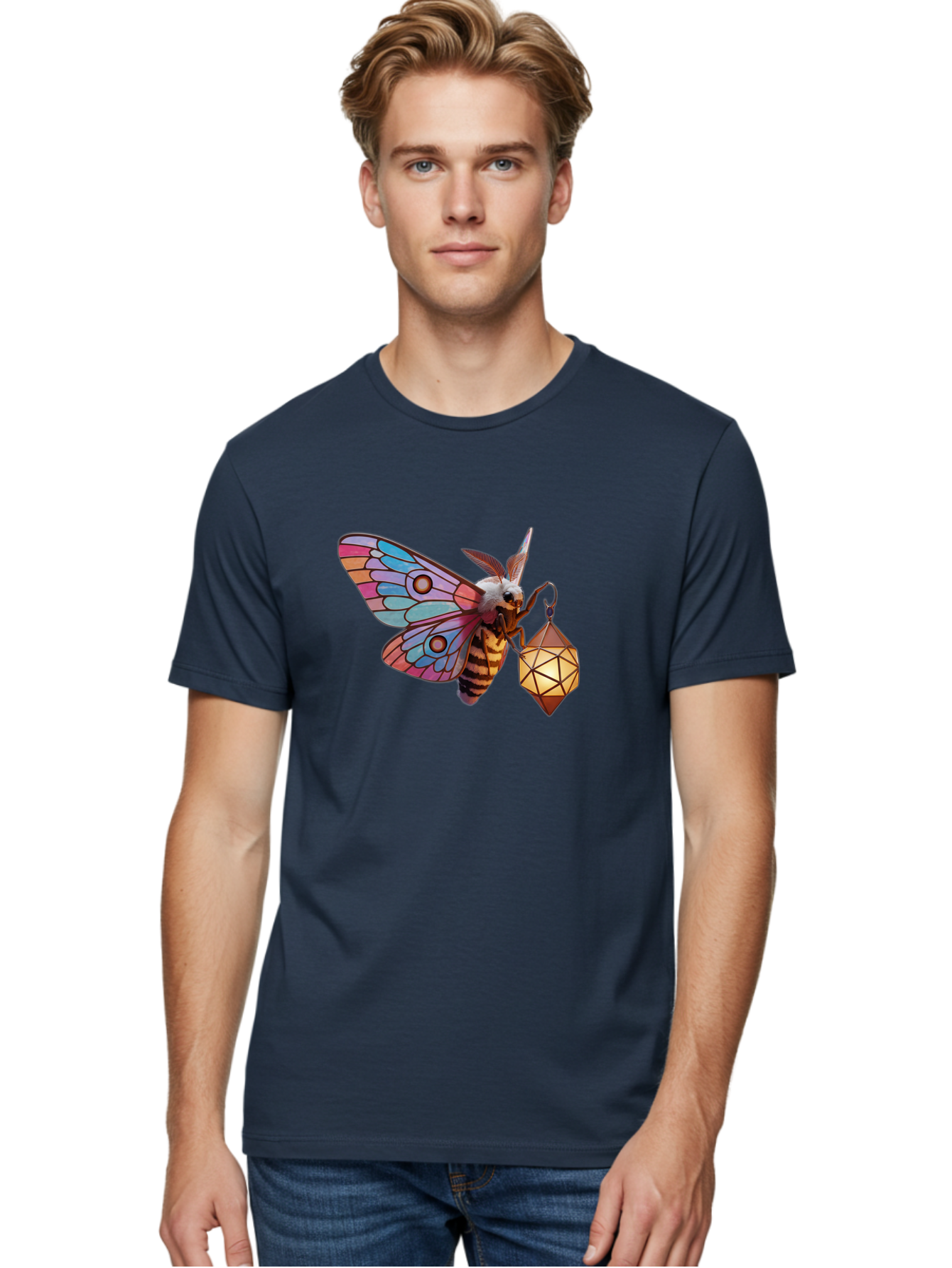 Moth-Lantern Men'S Graphic Tee, 100% Cotton, Comfortable Casual Summer Wear, Machine Washable, Vintage Camera, Old Camera, Antique Camera, Black Camera, Classic Photography, Photography Equipment, Nostalgic Device, Film Camera, Camera Art Bam931