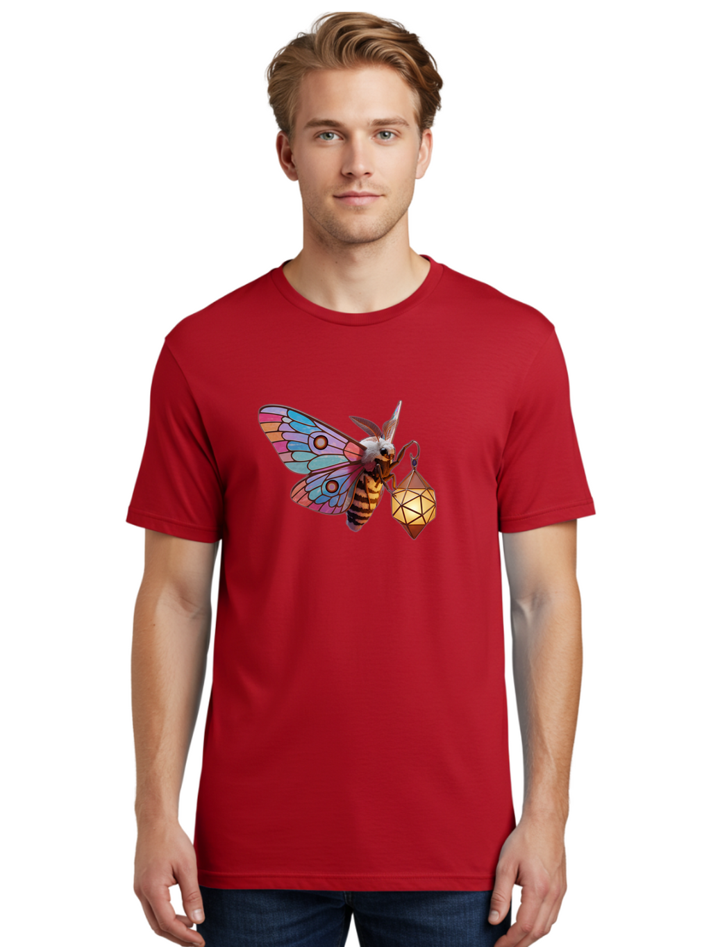 Moth-Lantern Men'S Graphic Tee, 100% Cotton, Comfortable Casual Summer Wear, Machine Washable, Vintage Camera, Old Camera, Antique Camera, Black Camera, Classic Photography, Photography Equipment, Nostalgic Device, Film Camera, Camera Art Bam931