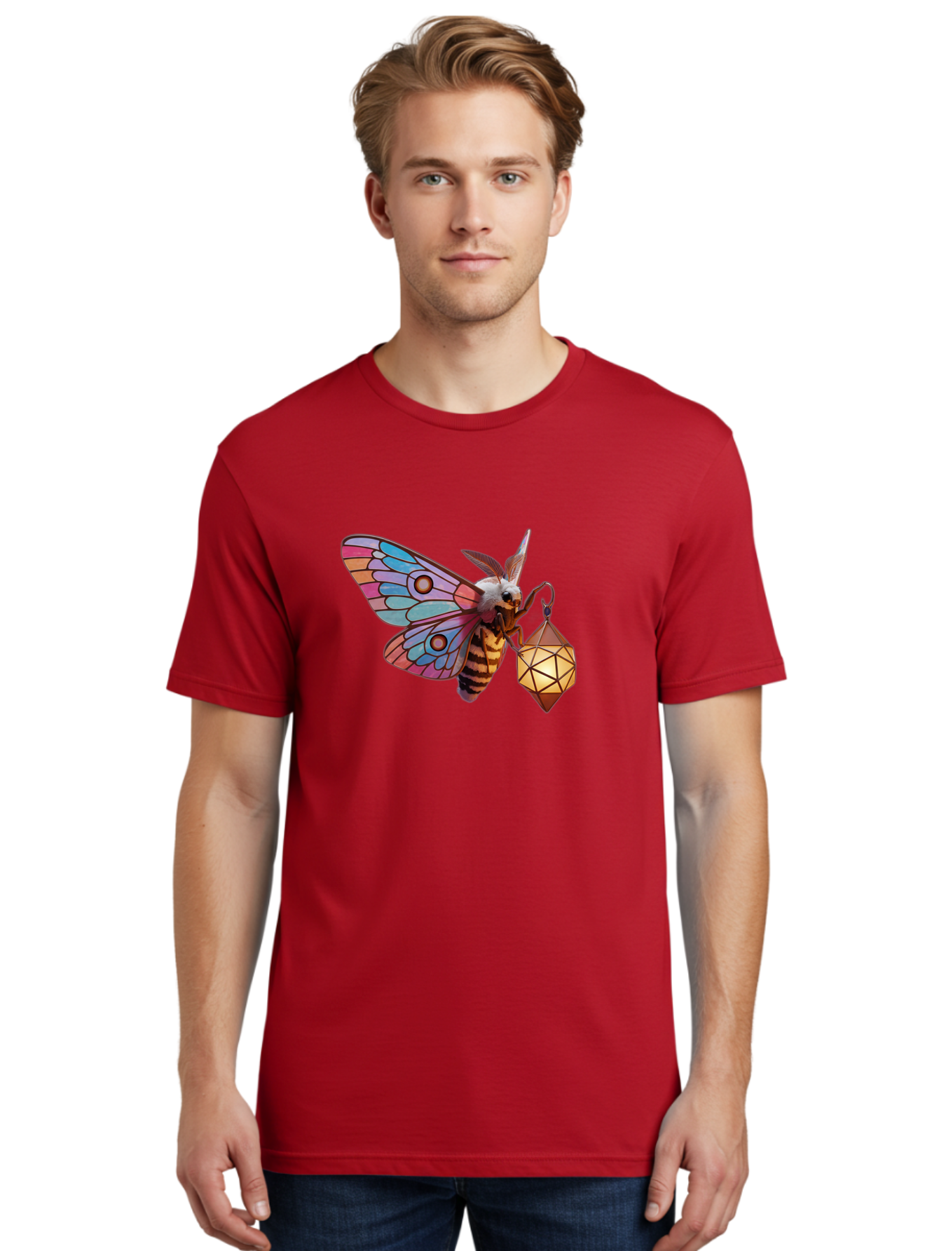 Moth-Lantern Men'S Graphic Tee, 100% Cotton, Comfortable Casual Summer Wear, Machine Washable, Vintage Camera, Old Camera, Antique Camera, Black Camera, Classic Photography, Photography Equipment, Nostalgic Device, Film Camera, Camera Art Bam931