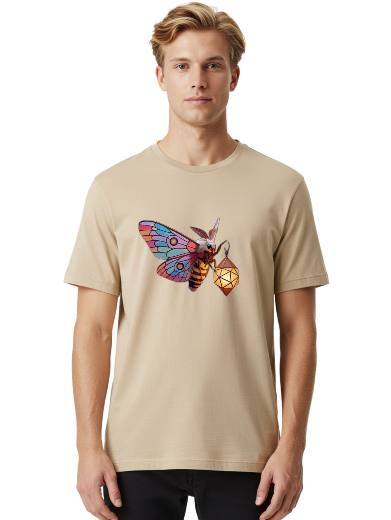 Moth-Lantern Men'S Graphic Tee, 100% Cotton, Comfortable Casual Summer Wear, Machine Washable, Vintage Camera, Old Camera, Antique Camera, Black Camera, Classic Photography, Photography Equipment, Nostalgic Device, Film Camera, Camera Art Bam931