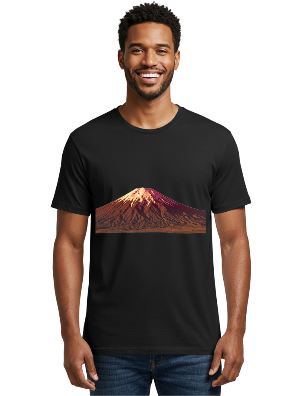 Mountain Men'S Graphic Tee, 100% Cotton, Comfortable Casual Summer Wear, Machine Washable, Vintage Camera, Old Camera, Antique Camera, Black Camera, Classic Photography, Photography Equipment, Nostalgic Device, Film Camera, Camera Art Bam937