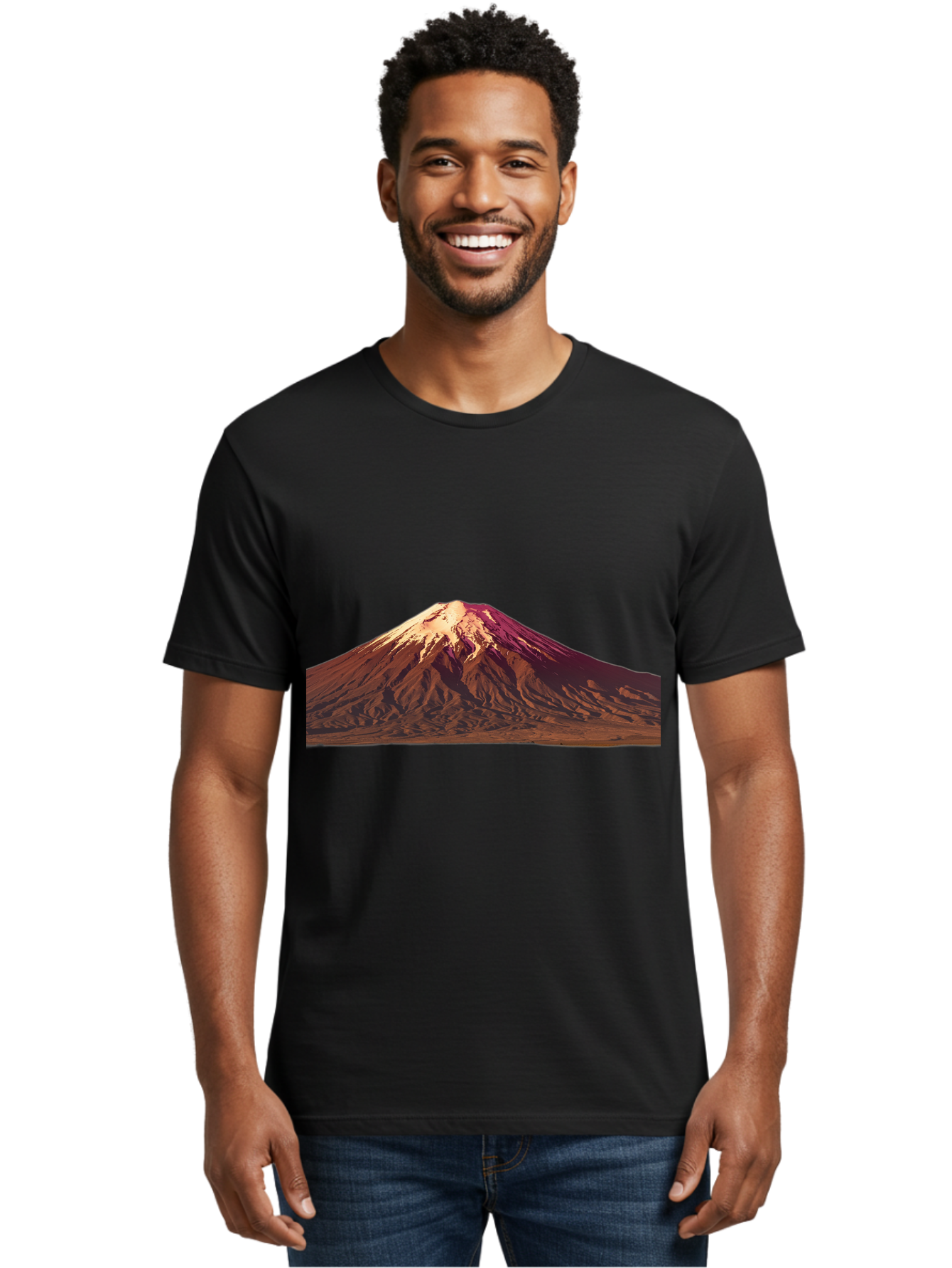 Mountain Men'S Graphic Tee, 100% Cotton, Comfortable Casual Summer Wear, Machine Washable, Vintage Camera, Old Camera, Antique Camera, Black Camera, Classic Photography, Photography Equipment, Nostalgic Device, Film Camera, Camera Art Bam937