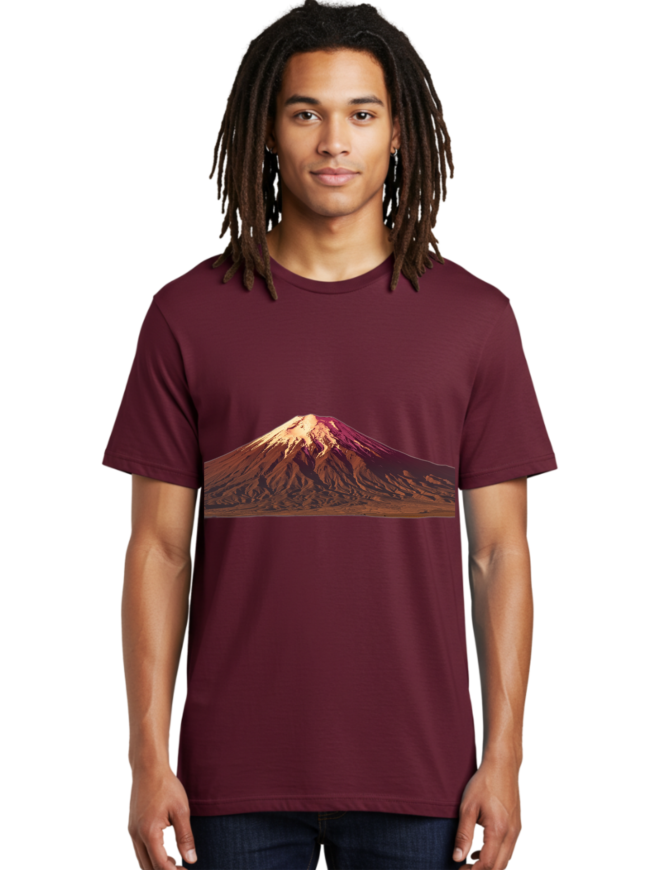 Mountain Men'S Graphic Tee, 100% Cotton, Comfortable Casual Summer Wear, Machine Washable, Vintage Camera, Old Camera, Antique Camera, Black Camera, Classic Photography, Photography Equipment, Nostalgic Device, Film Camera, Camera Art Bam937