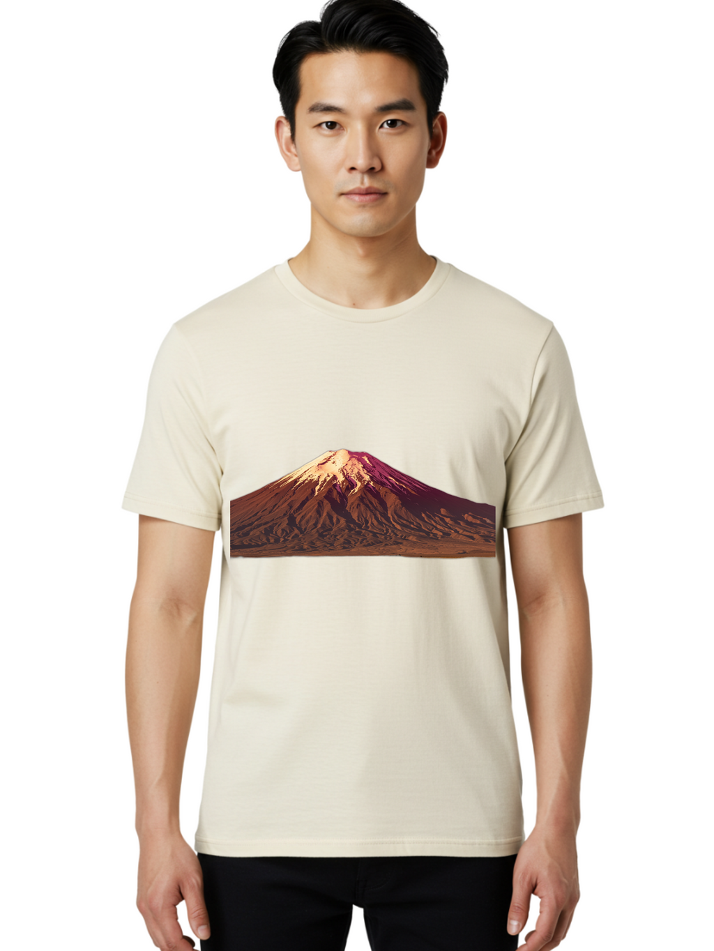 Mountain Men'S Graphic Tee, 100% Cotton, Comfortable Casual Summer Wear, Machine Washable, Vintage Camera, Old Camera, Antique Camera, Black Camera, Classic Photography, Photography Equipment, Nostalgic Device, Film Camera, Camera Art Bam937