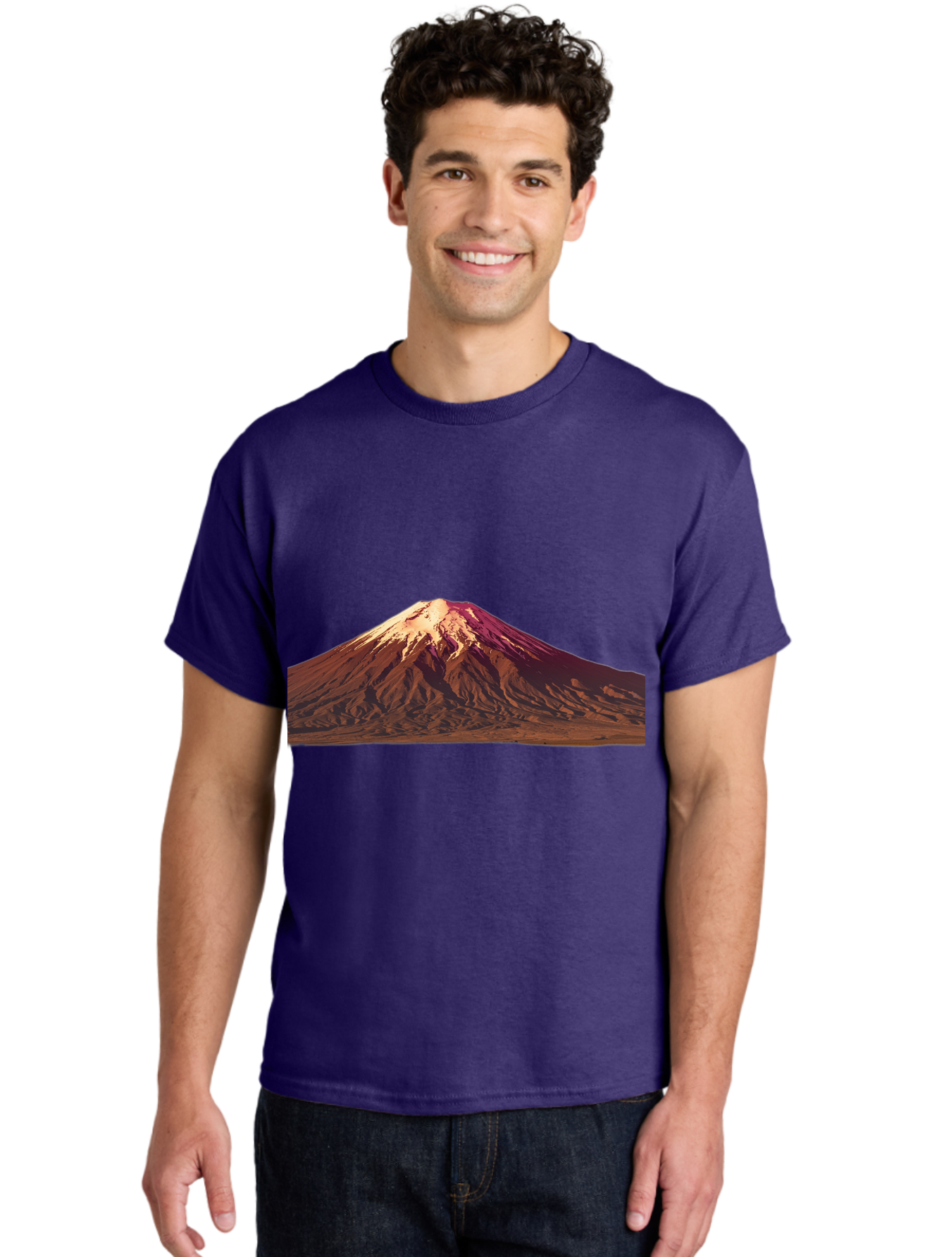Mountain Men'S Graphic Tee, 100% Cotton, Comfortable Casual Summer Wear, Machine Washable, Vintage Camera, Old Camera, Antique Camera, Black Camera, Classic Photography, Photography Equipment, Nostalgic Device, Film Camera, Camera Art Bam937