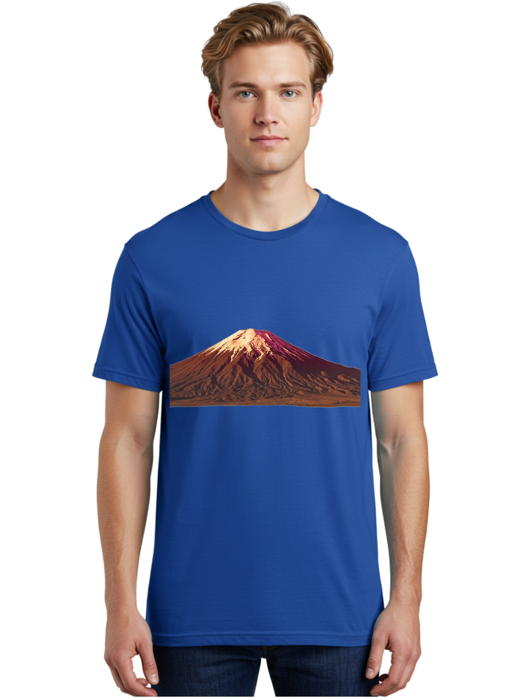 Mountain Men'S Graphic Tee, 100% Cotton, Comfortable Casual Summer Wear, Machine Washable, Vintage Camera, Old Camera, Antique Camera, Black Camera, Classic Photography, Photography Equipment, Nostalgic Device, Film Camera, Camera Art Bam937