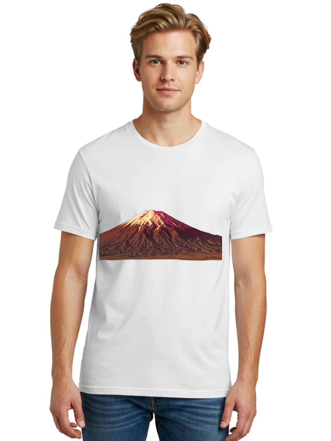 Mountain Men'S Graphic Tee, 100% Cotton, Comfortable Casual Summer Wear, Machine Washable, Vintage Camera, Old Camera, Antique Camera, Black Camera, Classic Photography, Photography Equipment, Nostalgic Device, Film Camera, Camera Art Bam937
