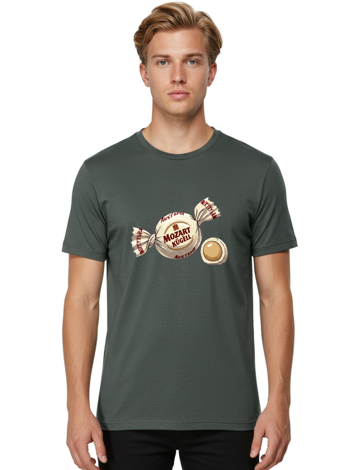 Mozart-Kugell Men'S Graphic Tee, 100% Cotton, Comfortable Casual Summer Wear, Machine Washable, Vintage Camera, Old Camera, Antique Camera, Black Camera, Classic Photography, Photography Equipment, Nostalgic Device, Film Camera, Camera Art Bam938
