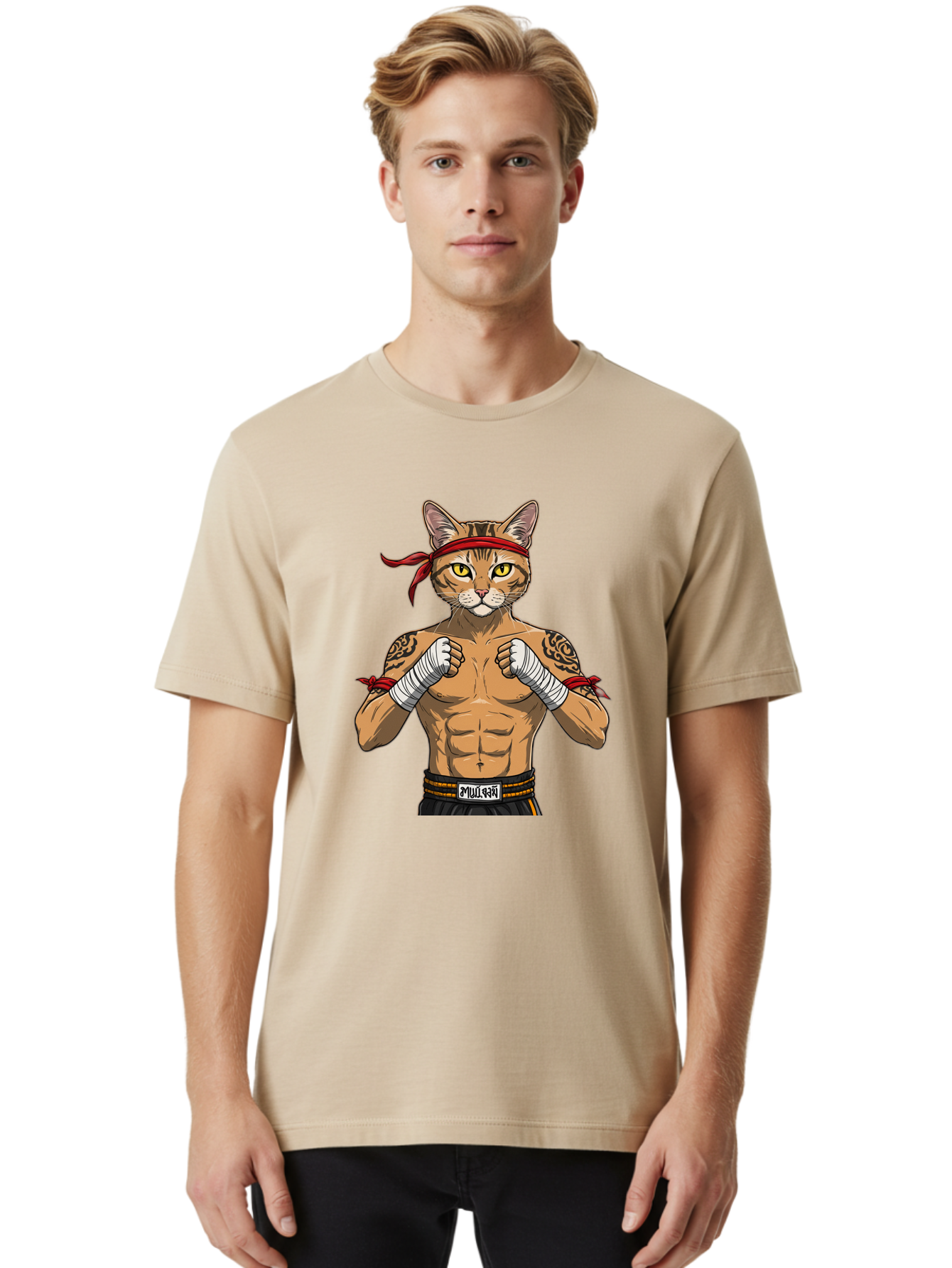 Muay-Cat Men'S Graphic Tee, 100% Cotton, Comfortable Casual Summer Wear, Machine Washable, Vintage Camera, Old Camera, Antique Camera, Black Camera, Classic Photography, Photography Equipment, Nostalgic Device, Film Camera, Camera Art Bam940