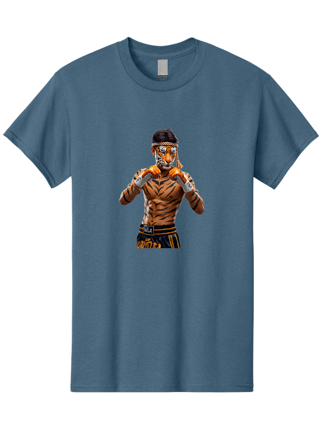 Muay-Thai-Fighter-3 Men'S Graphic Tee, 100% Cotton, Comfortable Casual Summer Wear, Machine Washable, Vintage Camera, Old Camera, Antique Camera, Black Camera, Classic Photography, Photography Equipment, Nostalgic Device, Film Camera, Bam948