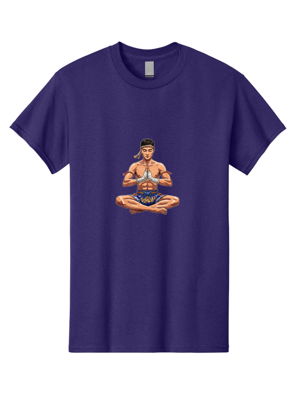 Muay-Thai-Fighter-Meditation Men'S Graphic Tee, 100% Cotton, Comfortable Casual Summer Wear, Machine Washable, Vintage Camera, Old Camera, Antique Camera, Black Camera, Classic Photography, Photography Equipment, Nostalgic Device, Film Camera, Bam952