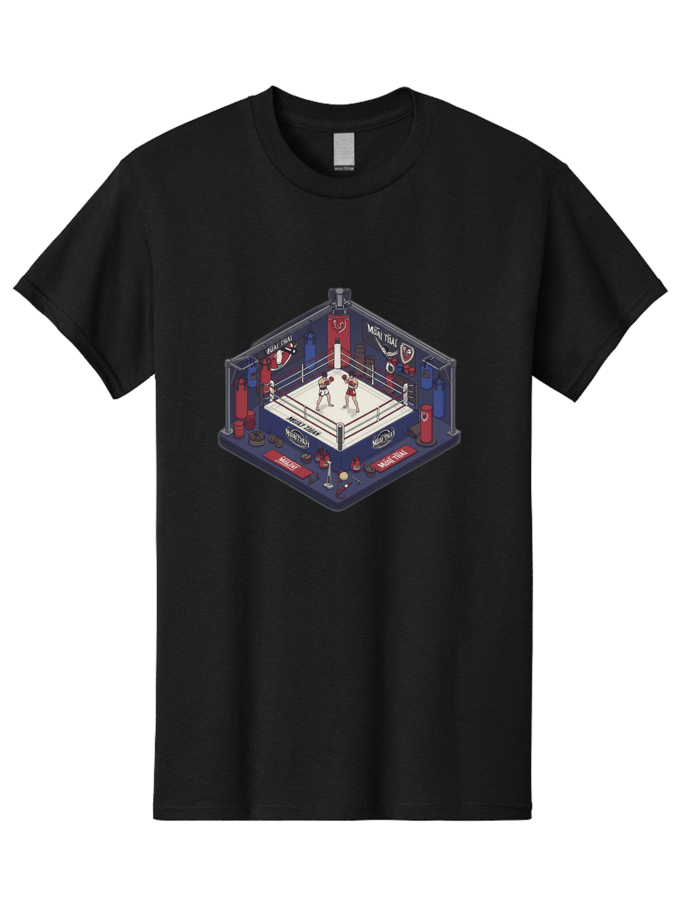 Muay-Thai Men'S Graphic Tee, 100% Cotton, Comfortable Casual Summer Wear, Machine Washable, Vintage Camera, Old Camera, Antique Camera, Black Camera, Classic Photography, Photography Equipment, Nostalgic Device, Film Camera, Camera Art Bam955