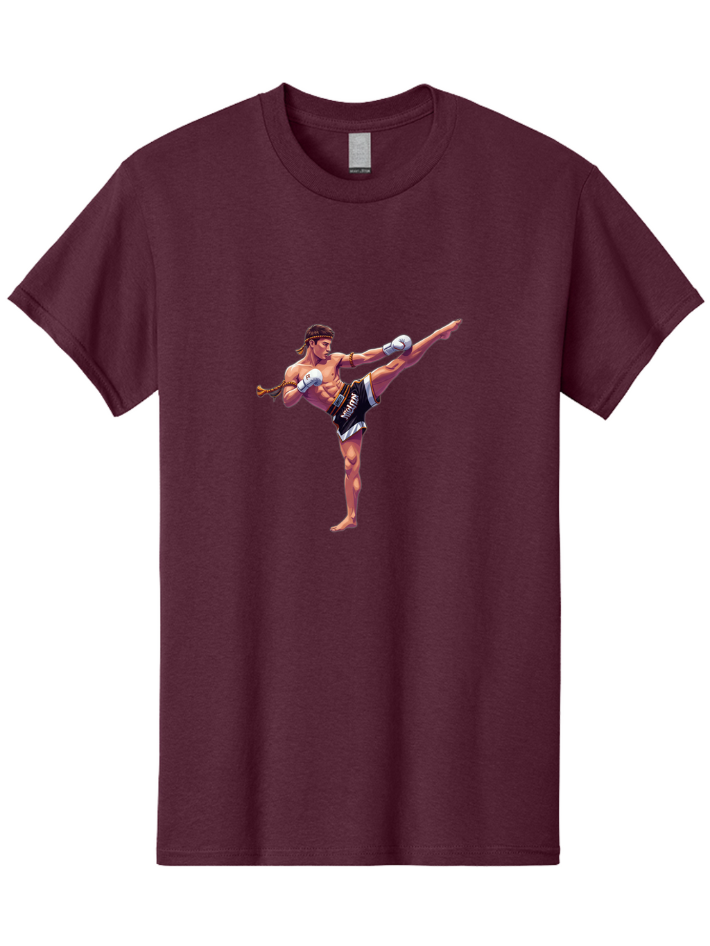 Muaythai-Kick Men'S Graphic Tee, 100% Cotton, Comfortable Casual Summer Wear, Machine Washable, Vintage Camera, Old Camera, Antique Camera, Black Camera, Classic Photography, Photography Equipment, Nostalgic Device, Film Camera, Camera Art Bam956