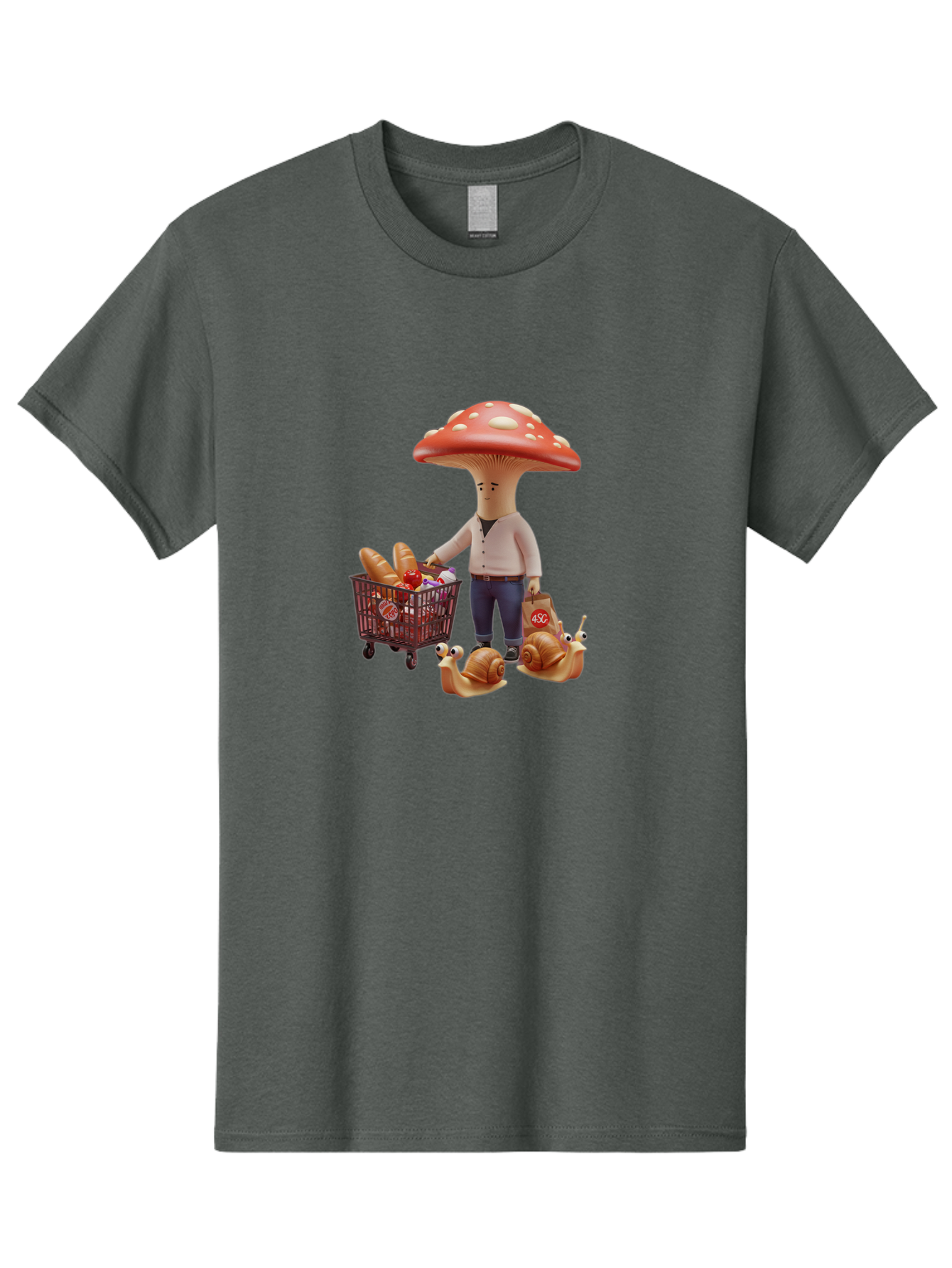 Mushroom-Head-Grocery-Shopper Men'S Graphic Tee, 100% Cotton, Comfortable Casual Summer Wear, Machine Washable, Vintage Camera, Old Camera, Antique Camera, Black Camera, Classic Photography, Photography Equipment, Nostalgic Device, Bam964