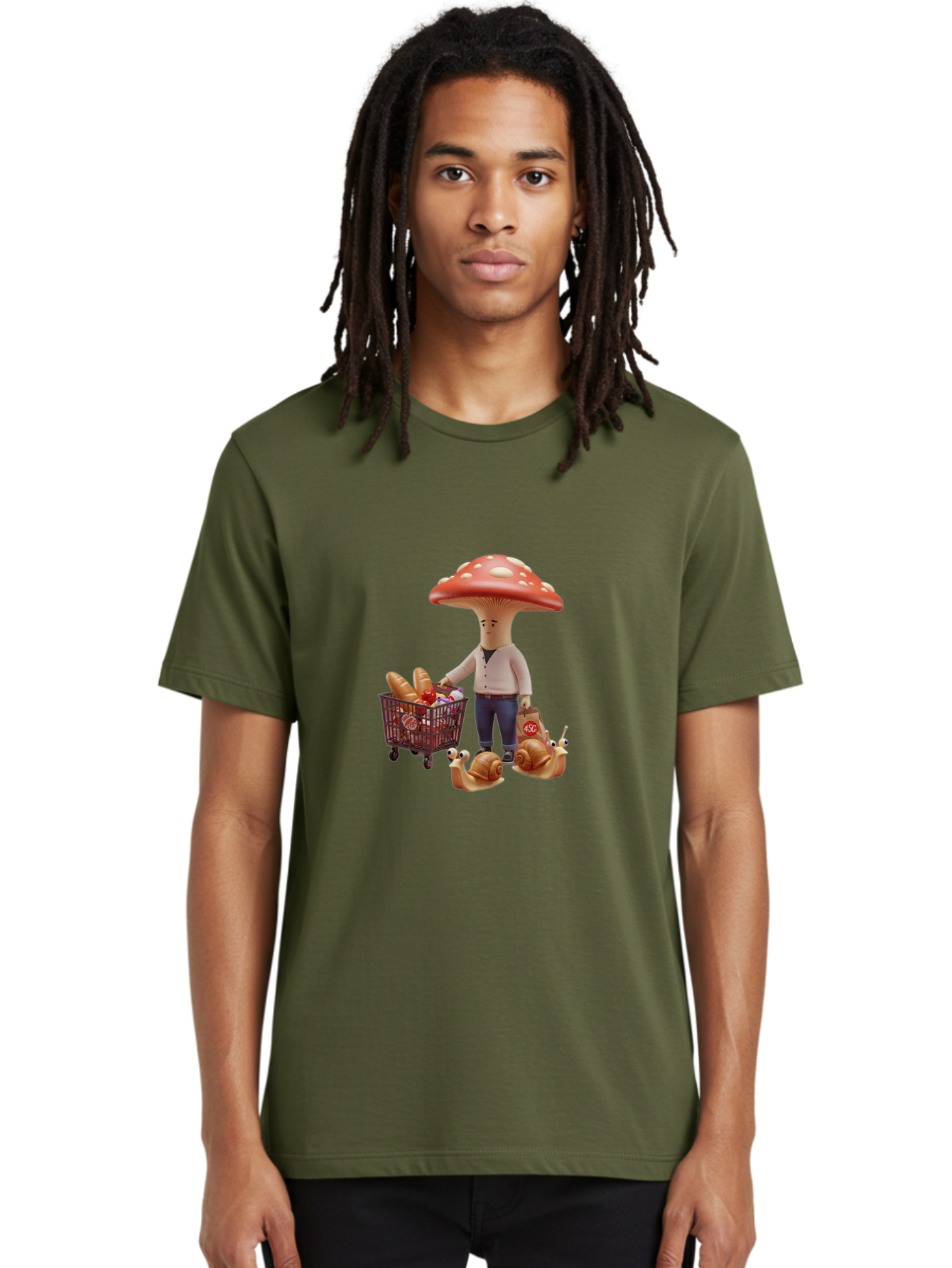 Mushroom-Head-Grocery-Shopper Men'S Graphic Tee, 100% Cotton, Comfortable Casual Summer Wear, Machine Washable, Vintage Camera, Old Camera, Antique Camera, Black Camera, Classic Photography, Photography Equipment, Nostalgic Device, Bam964