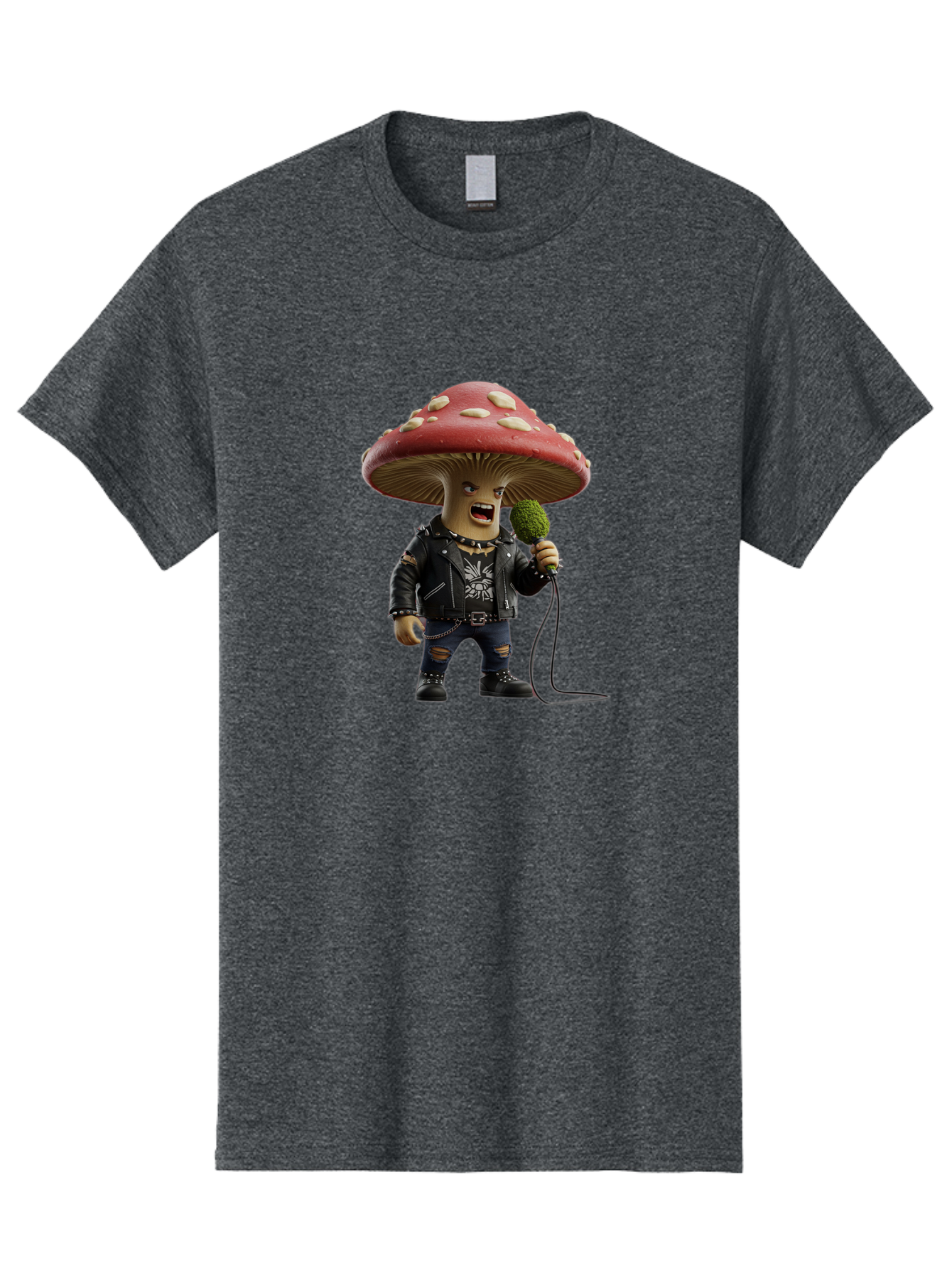 Mushroom-Head-Punk Men'S Graphic Tee, 100% Cotton, Comfortable Casual Summer Wear, Machine Washable, Vintage Camera, Old Camera, Antique Camera, Black Camera, Classic Photography, Photography Equipment, Nostalgic Device, Film Camera, Bam965