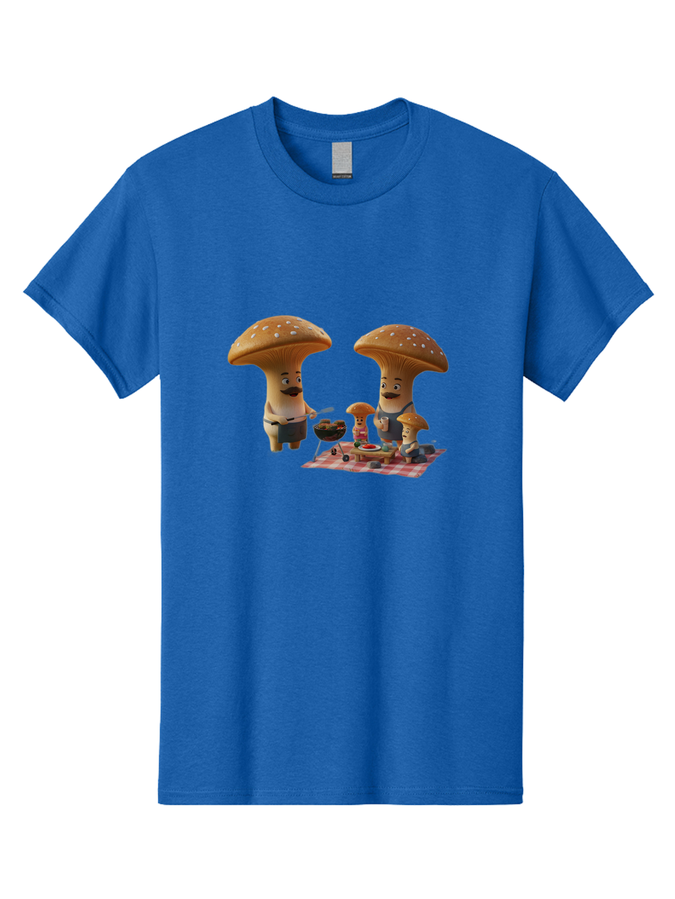Mushroom-People-Picnic Men'S Graphic Tee, 100% Cotton, Comfortable Casual Summer Wear, Machine Washable, Vintage Camera, Old Camera, Antique Camera, Black Camera, Classic Photography, Photography Equipment, Nostalgic Device, Film Camera, Bam966
