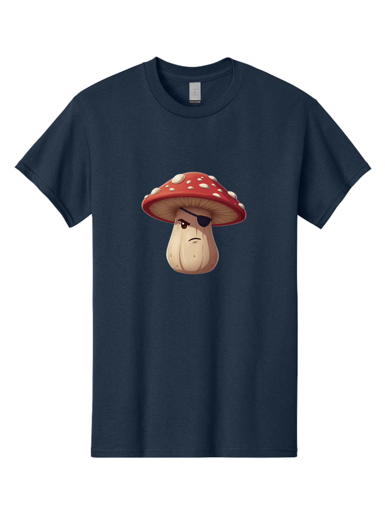 Mushroom-Pirate-1 Men'S Graphic Tee, 100% Cotton, Comfortable Casual Summer Wear, Machine Washable, Vintage Camera, Old Camera, Antique Camera, Black Camera, Classic Photography, Photography Equipment, Nostalgic Device, Film Camera, Camera Art Bam968