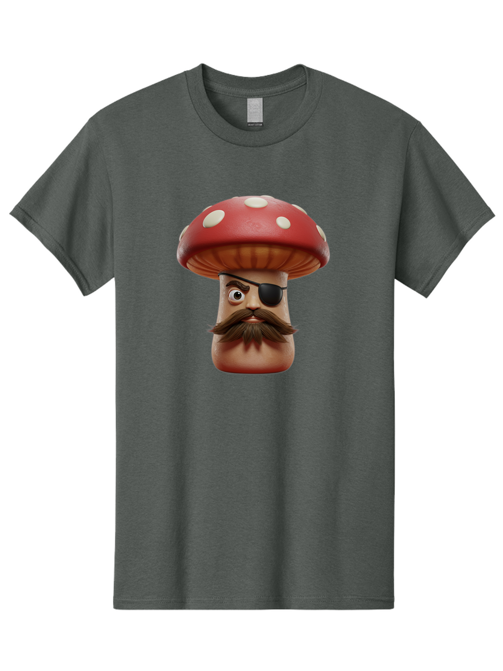 Mushroom-Pirate Men'S Graphic Tee, 100% Cotton, Comfortable Casual Summer Wear, Machine Washable, Vintage Camera, Old Camera, Antique Camera, Black Camera, Classic Photography, Photography Equipment, Nostalgic Device, Film Camera, Camera Art Bam969